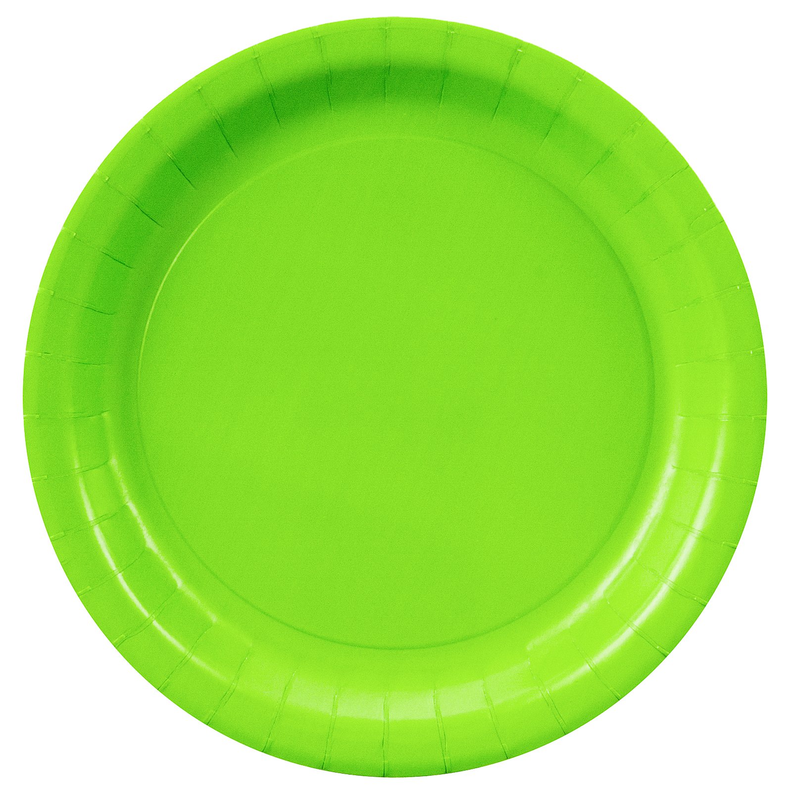 Fresh Lime (Lime Green) Dessert Plates (24 count) - Click Image to Close