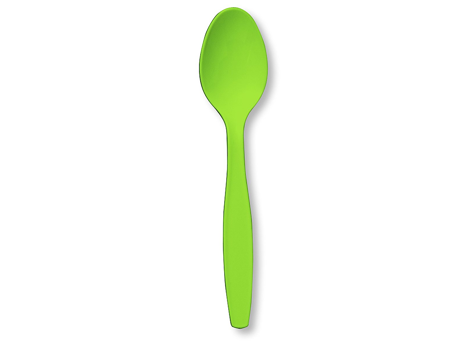 Fresh Lime (Lime Green) Spoons (24 count)