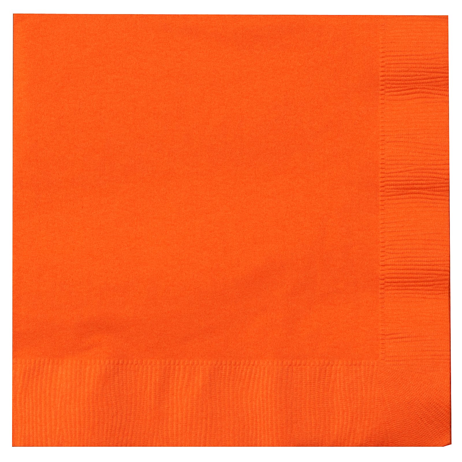 Sunkissed Orange (Orange) Lunch Napkins (50 count)