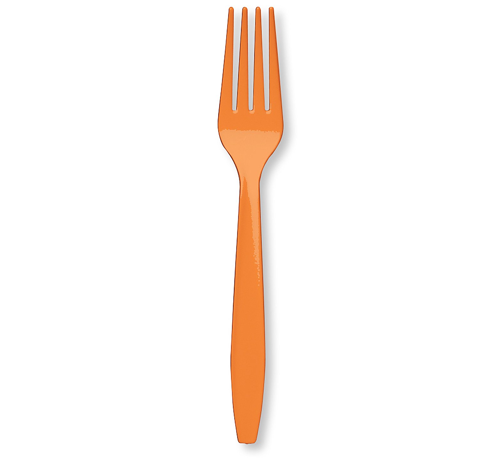 Sunkissed Orange (Orange) Heavy Weight Forks (24 count)