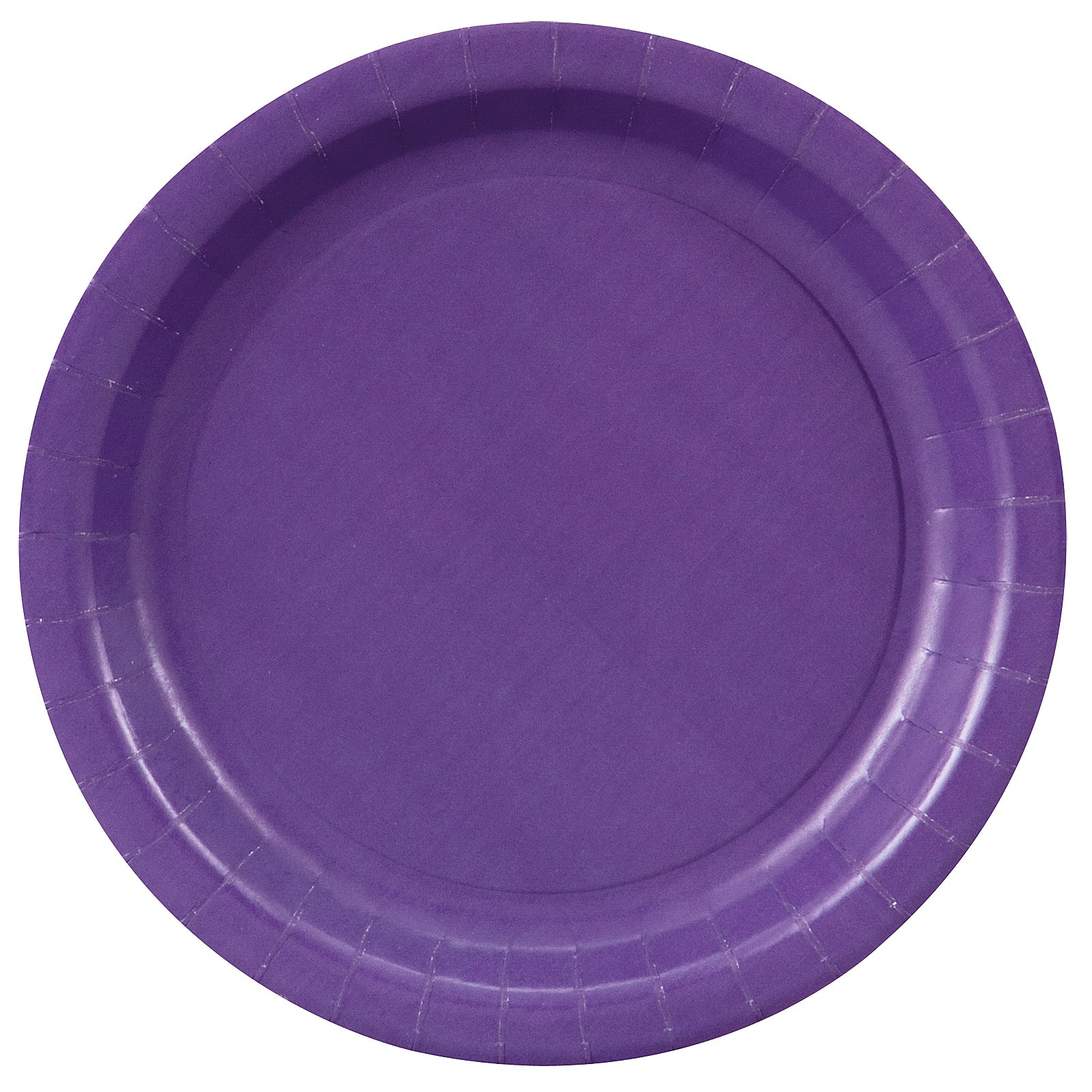 Perfect Purple (Purple) Paper Dessert Plates (24 count)