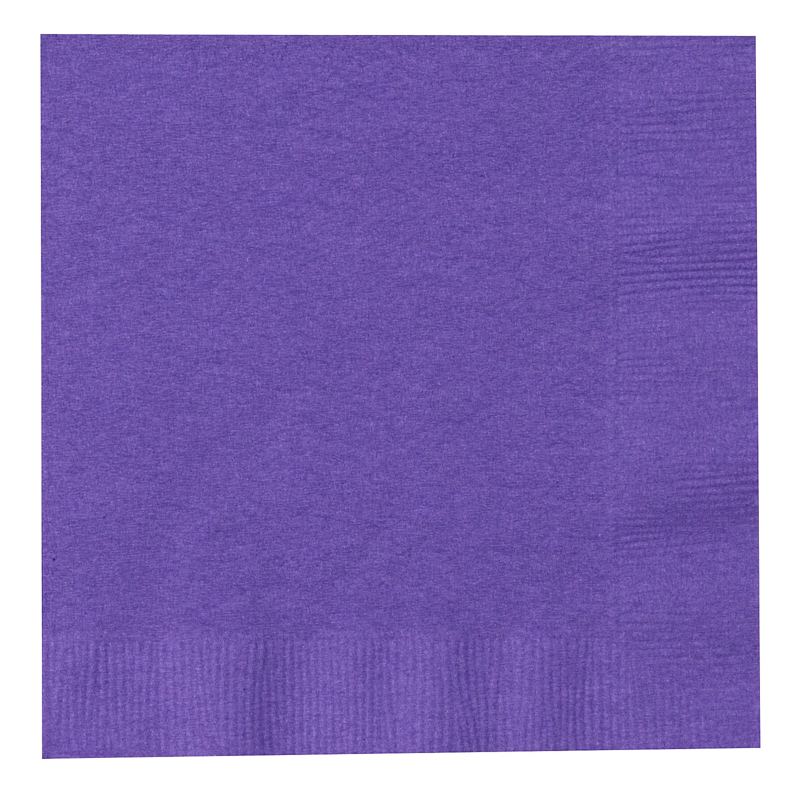 Perfect Purple (Purple) Beverage Napkins (50 count) - Click Image to Close