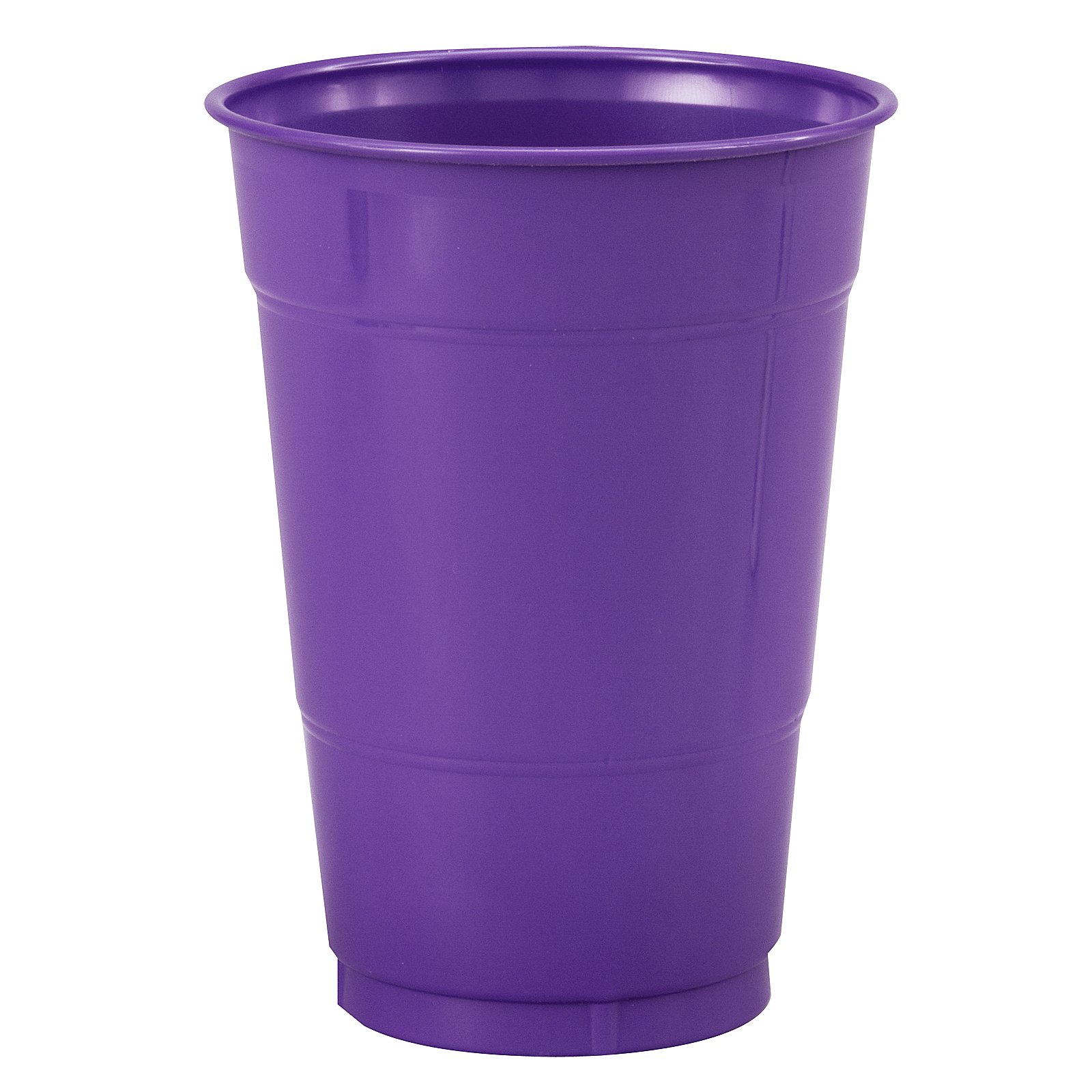 Perfect Purple (Purple) 16 oz. Plastic Cups (20 count)