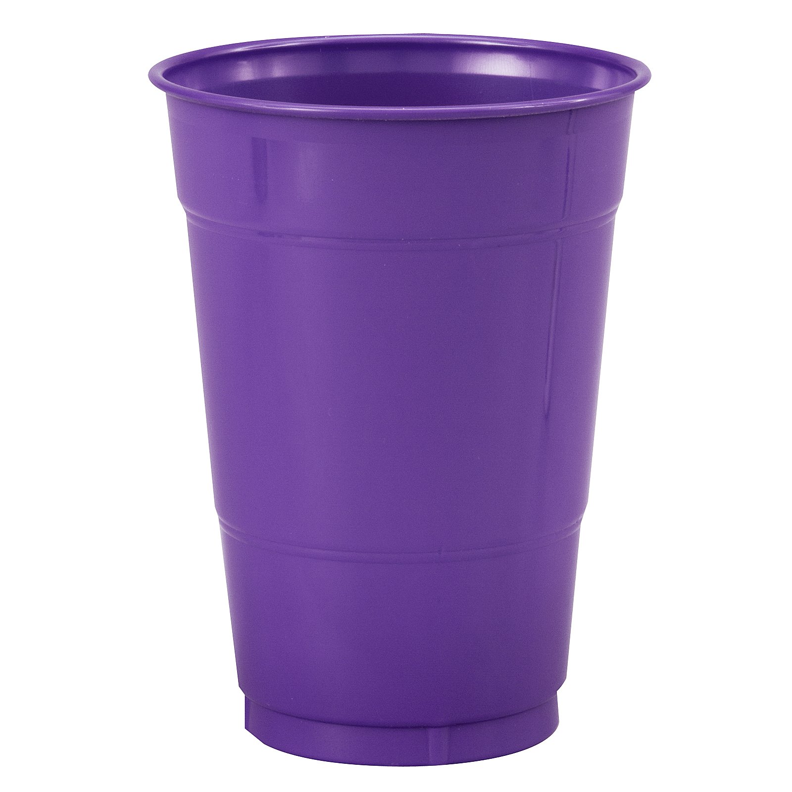 Perfect Purple (Purple) 16 oz. Plastic Cups (20 count) - Click Image to Close