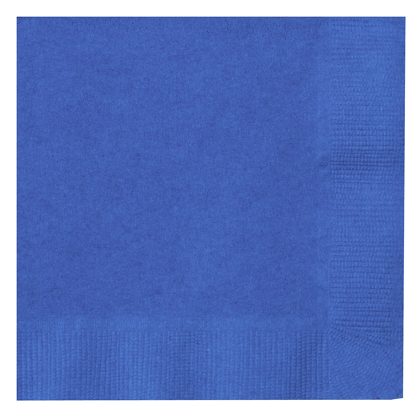 True Blue (Blue) Beverage Napkins (50 count) - Click Image to Close