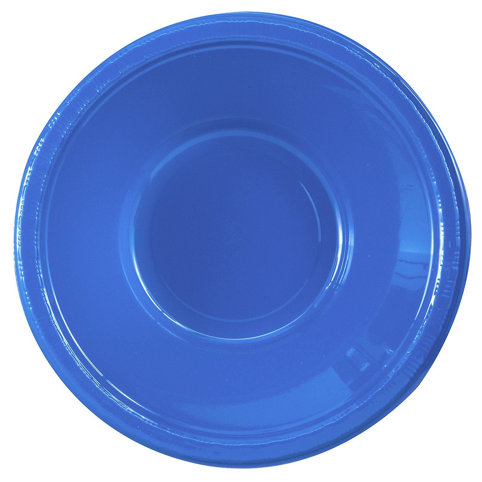 True Blue (Blue) Plastic Bowls (20 count)