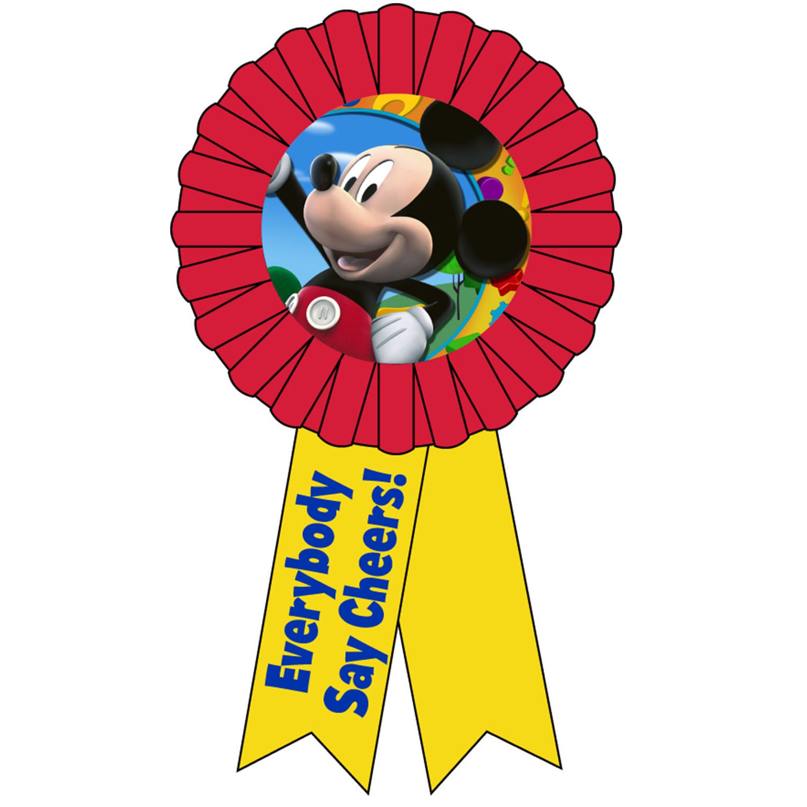 Mickey Mouse Award Ribbon - Click Image to Close