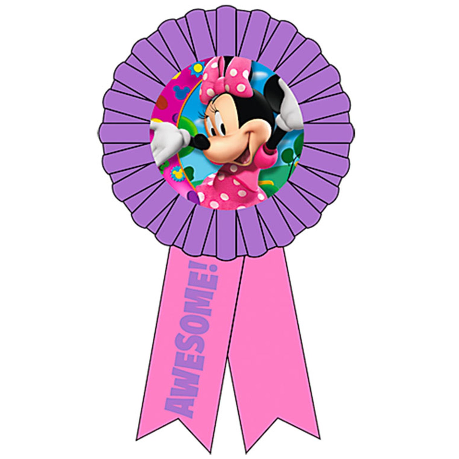 Minnie Mouse Award Ribbon