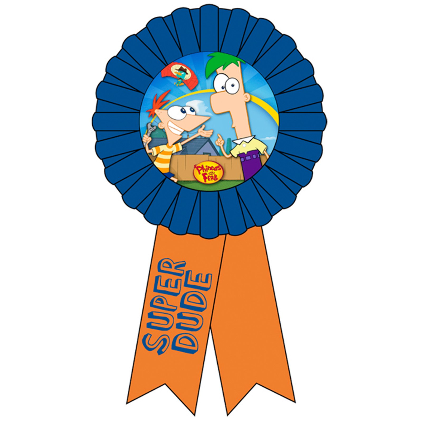 Phineas and Ferb Award Ribbon - Click Image to Close