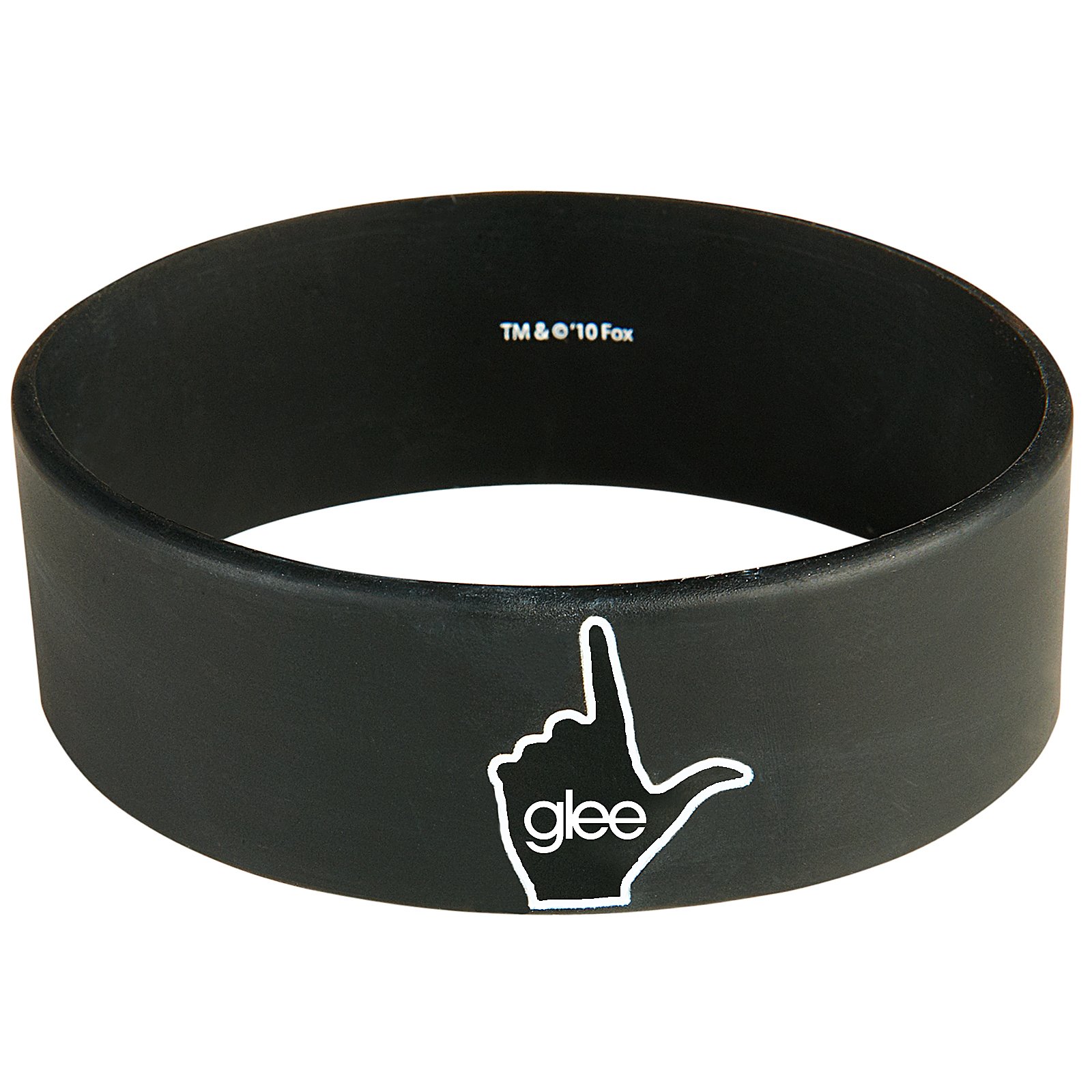 Glee Rubber Bracelet (1 count) - Click Image to Close