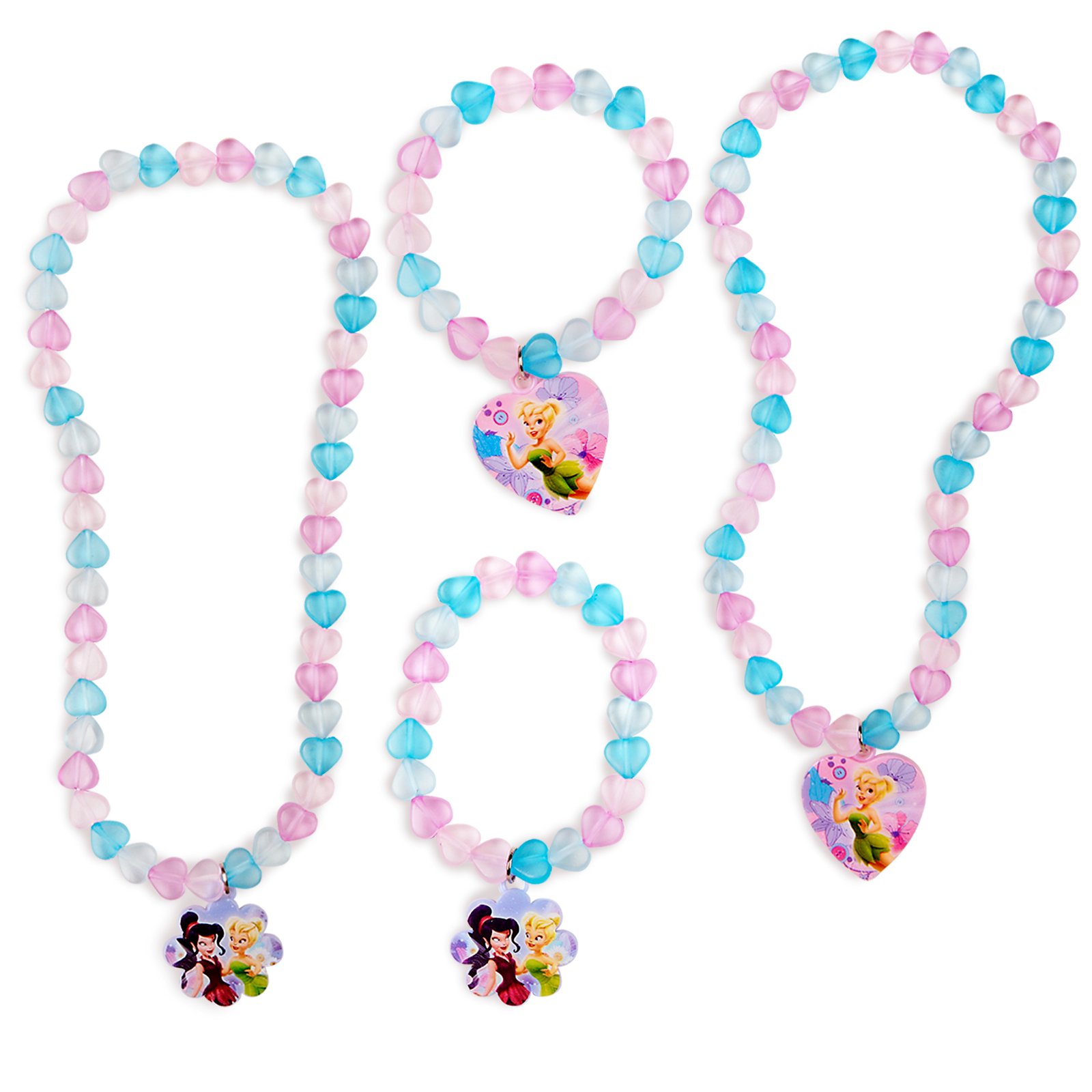 Disney Fairies Necklace and Bracelet Set - Click Image to Close