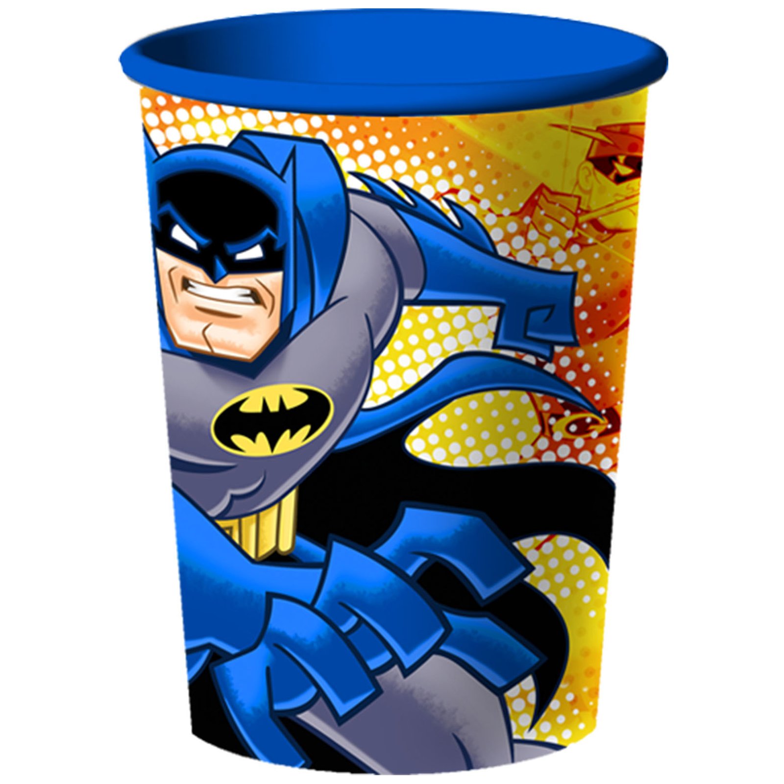Batman Brave and Bold 16 oz. Plastic Cup (1 count) - Click Image to Close