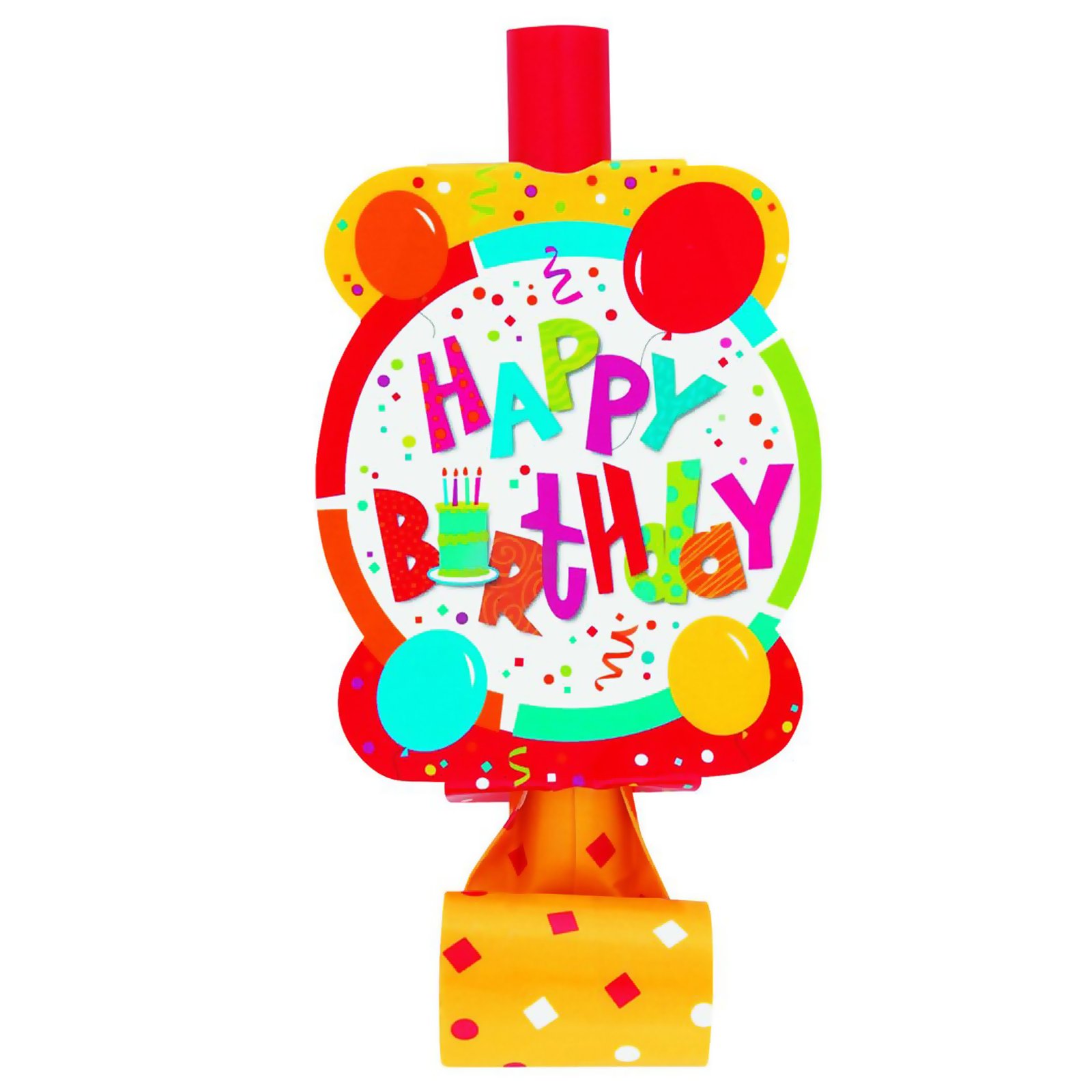 Birthday Jamboree Blowouts (8 count) - Click Image to Close