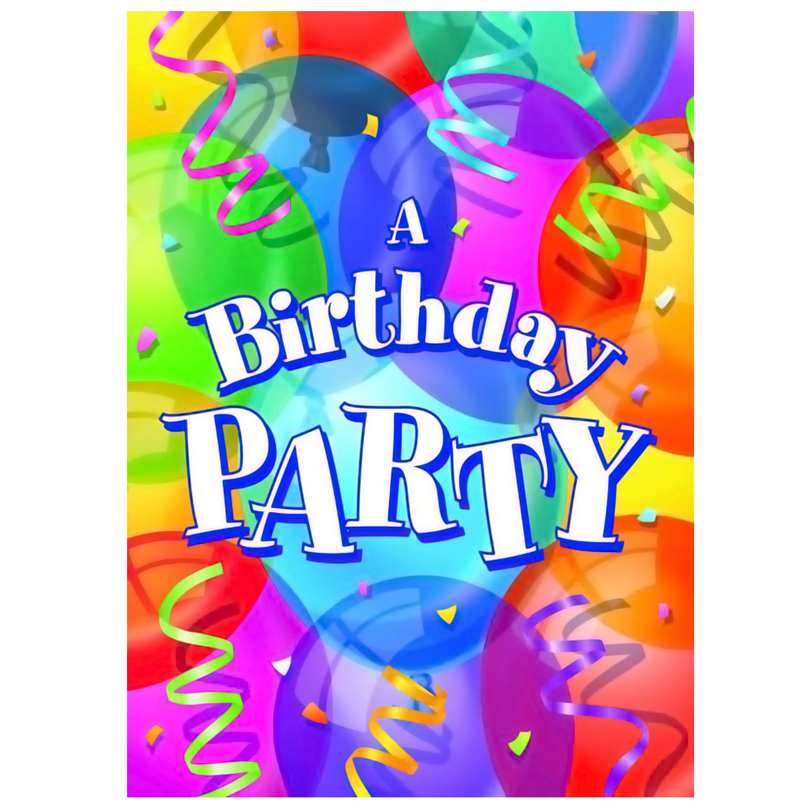 Brilliant Birthday Invitations (8 count) - Click Image to Close