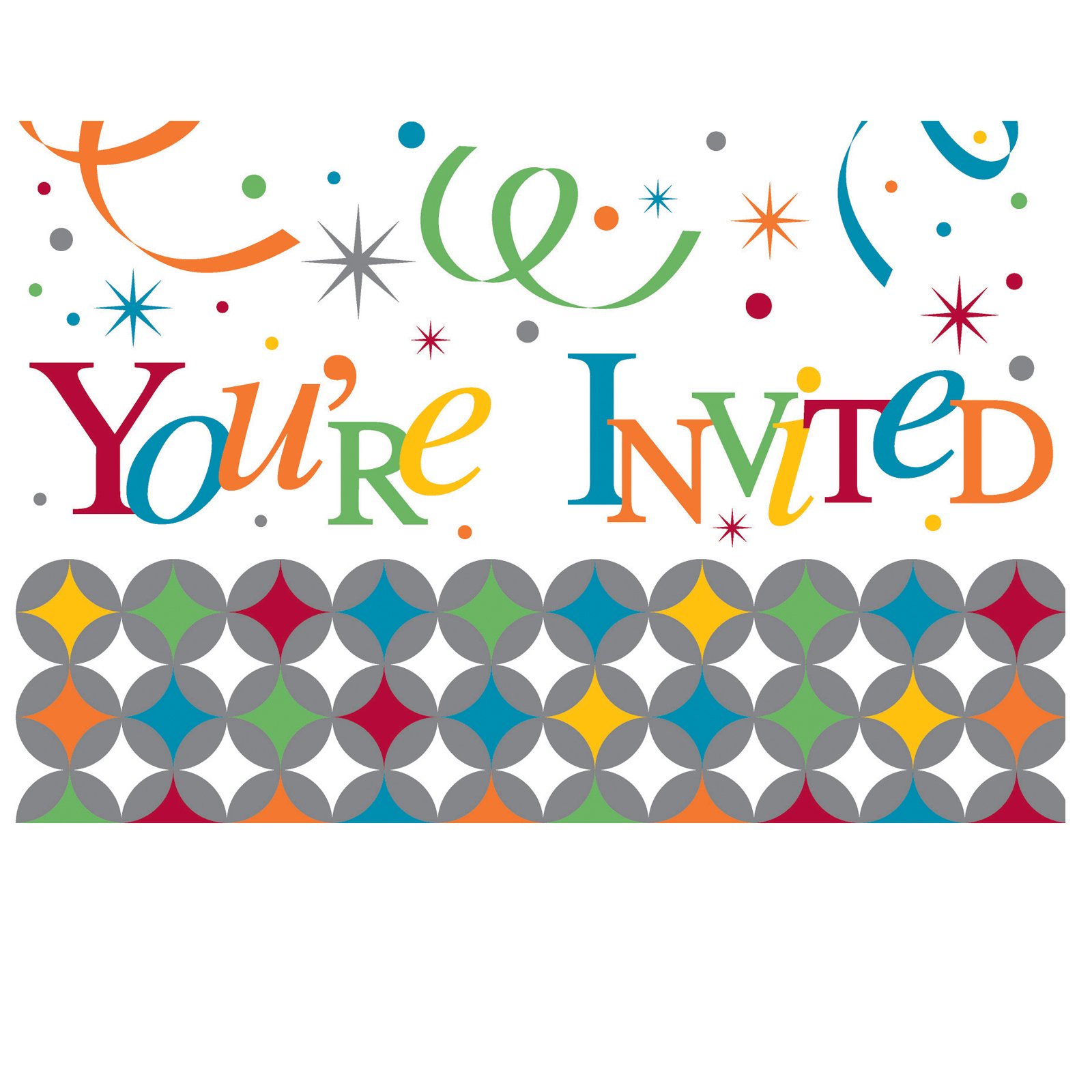 Celebrate In Style Invitations (8 count) - Click Image to Close