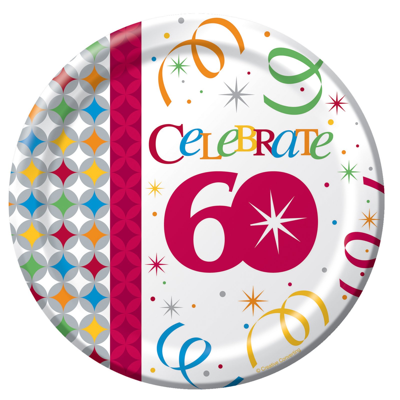 Celebrate In Style 60 Dessert Plates (8 count)