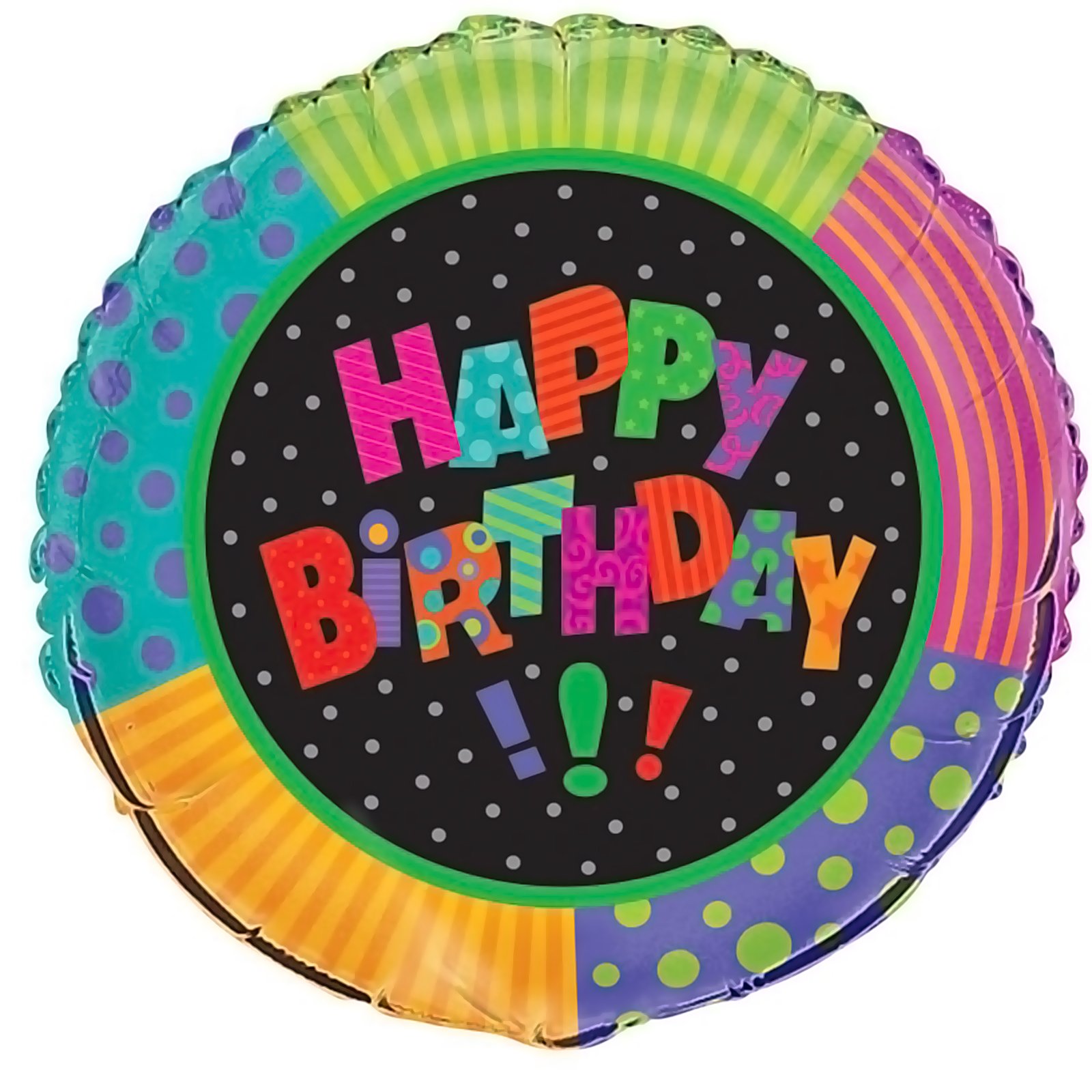 Infinite Birthday 18" Foil Balloon