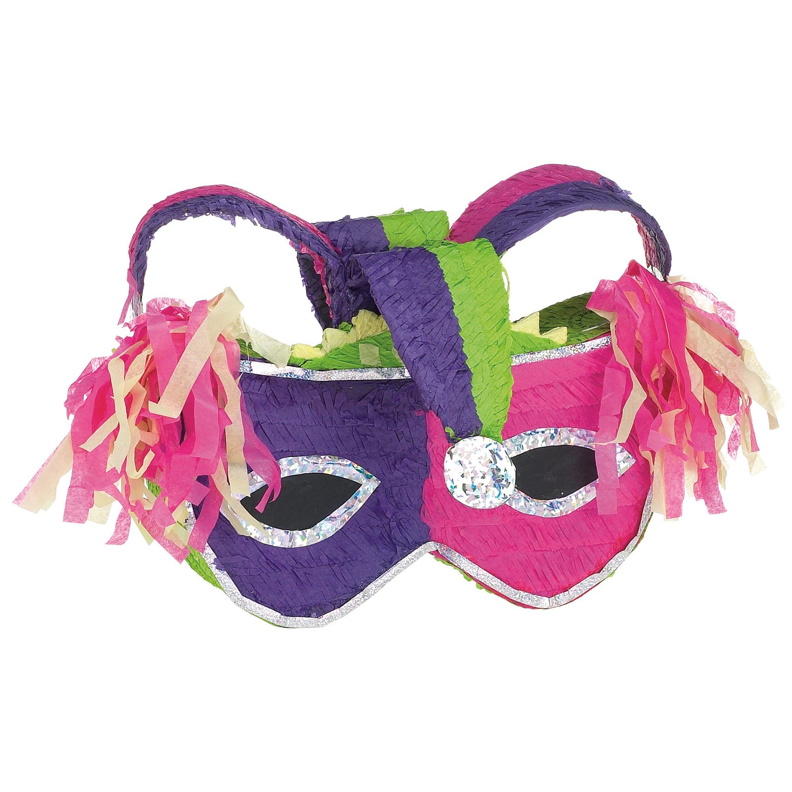 Mardi Gras Mask Pinata - Click Image to Close