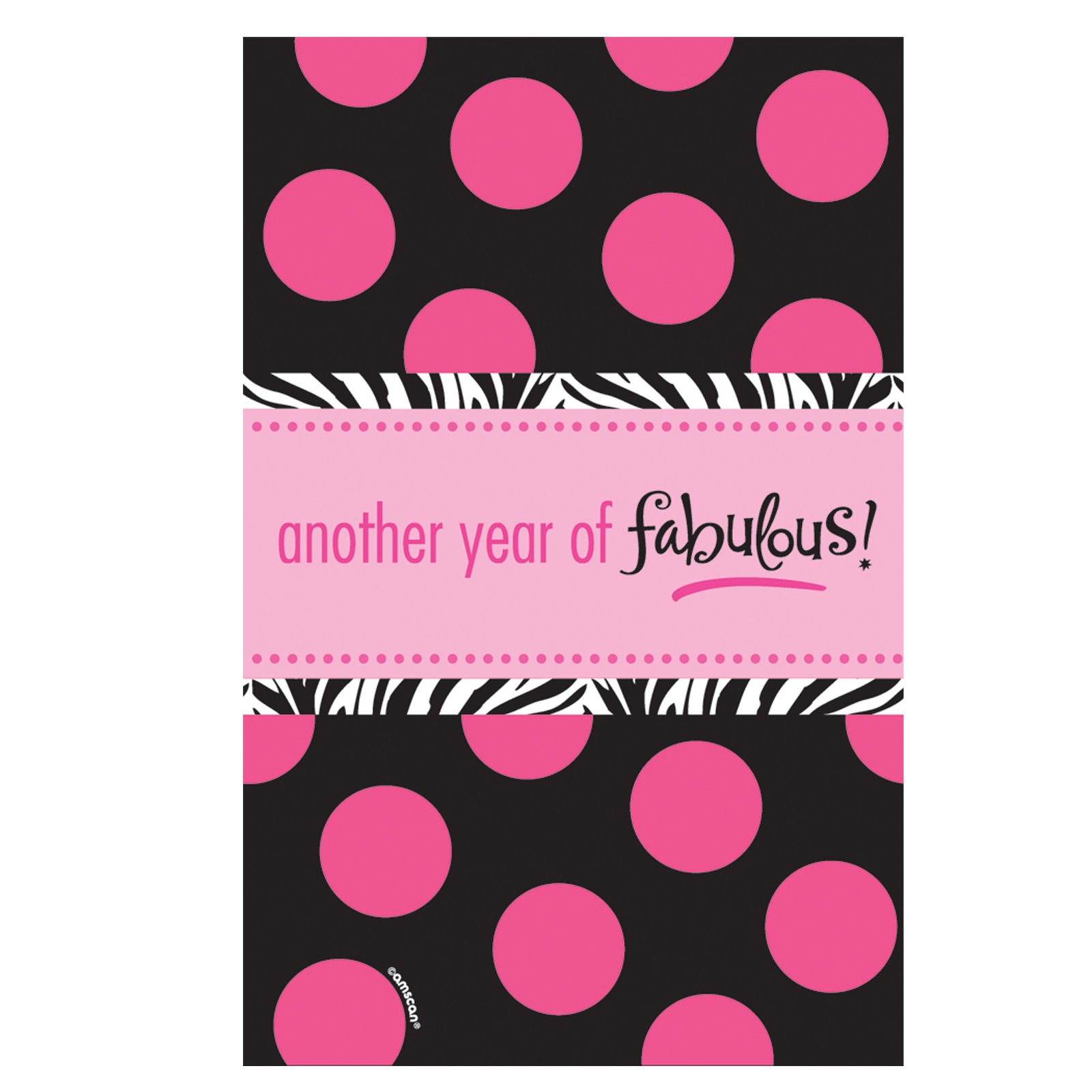 Another Year of Fabulous Plastic Tablecover - Click Image to Close