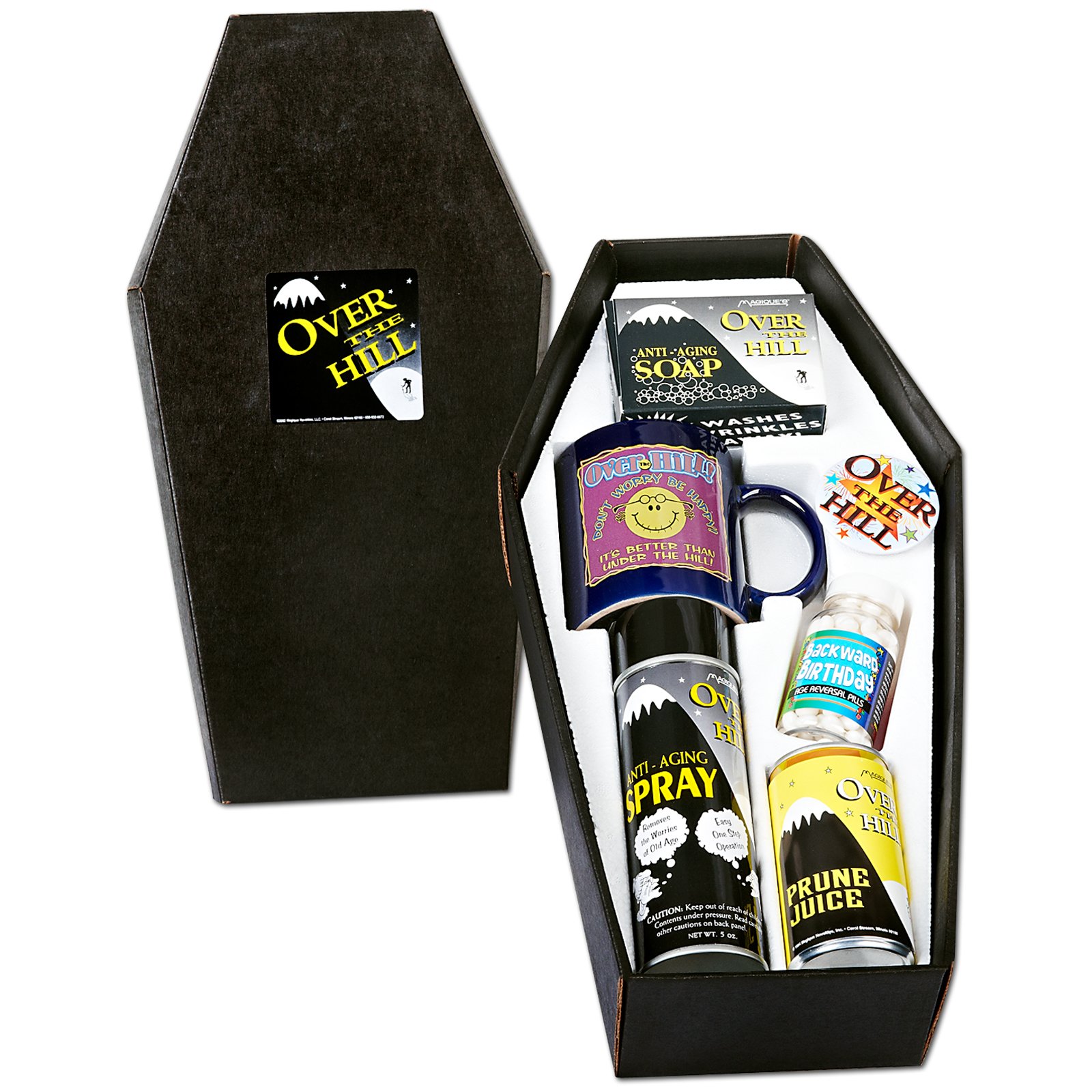 Over the Hill Coffin Gift Box