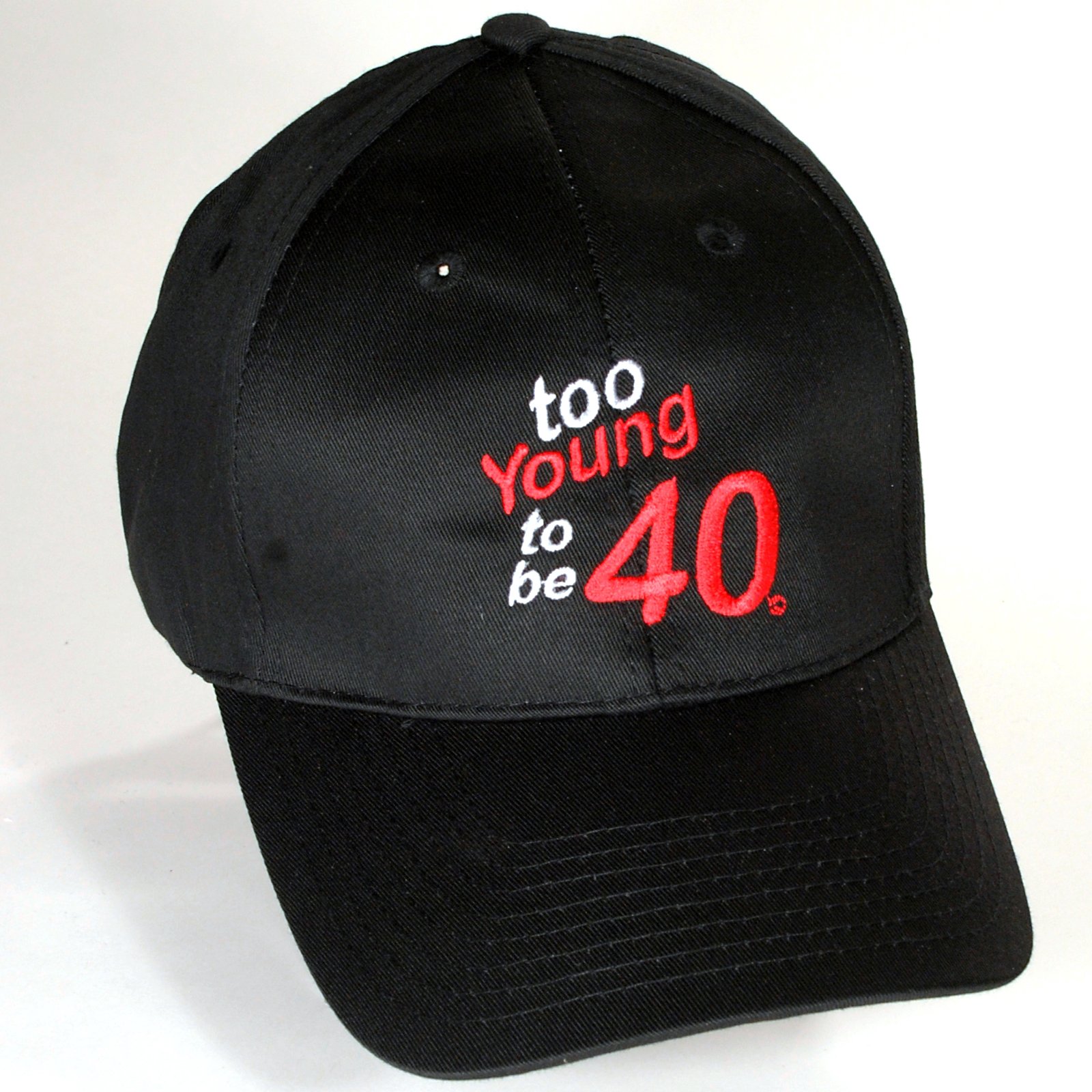 Too Young to be 40 Cap - Click Image to Close