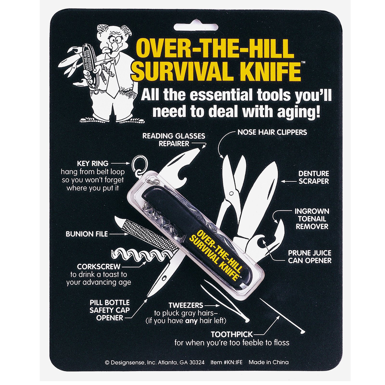 Over the Hill Survival Knife - Click Image to Close