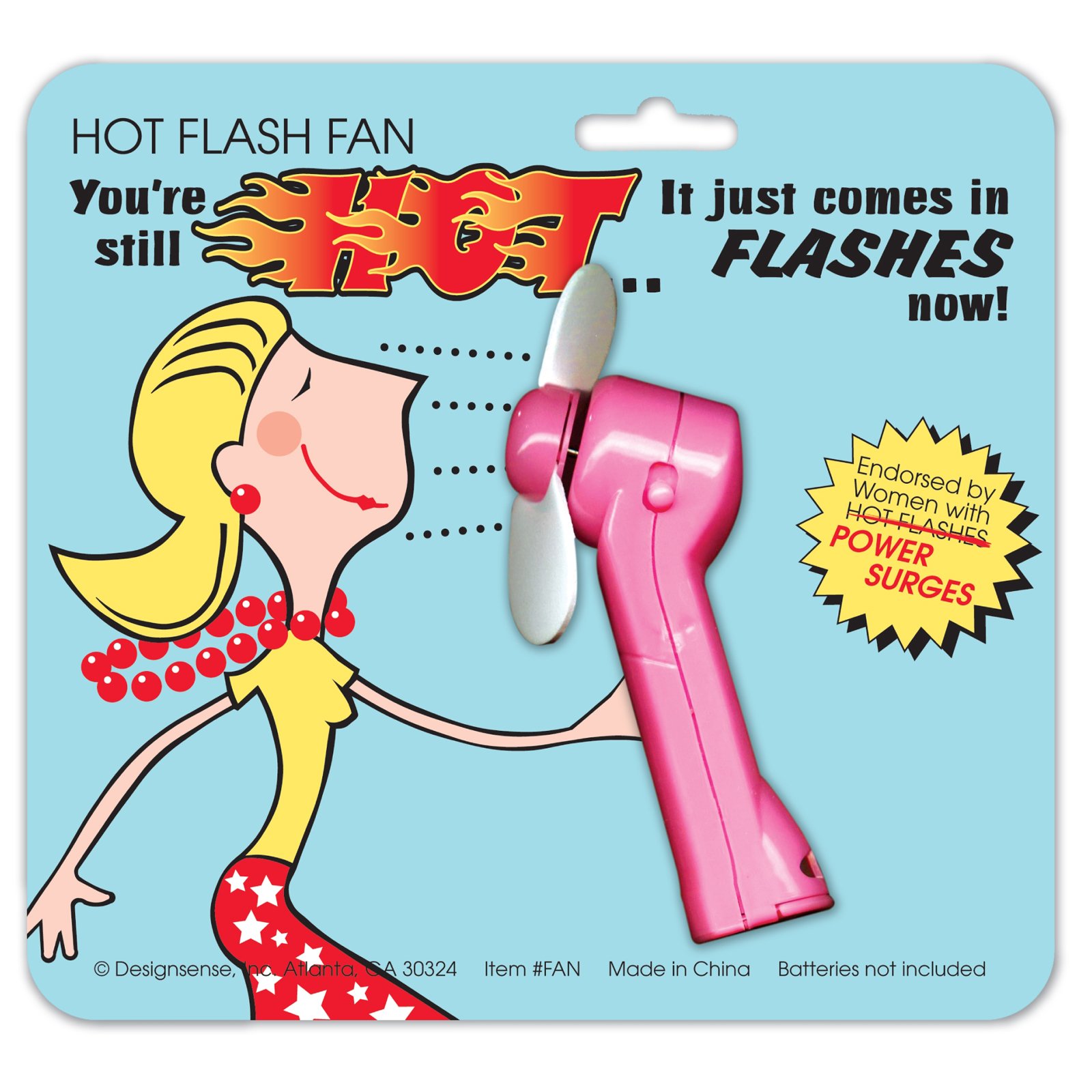 Hot Flash Fan - Click Image to Close