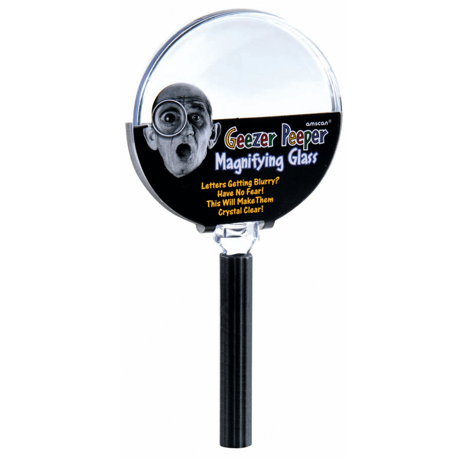 Over the Hill Geezer Peeper Magnifying Glass - Click Image to Close