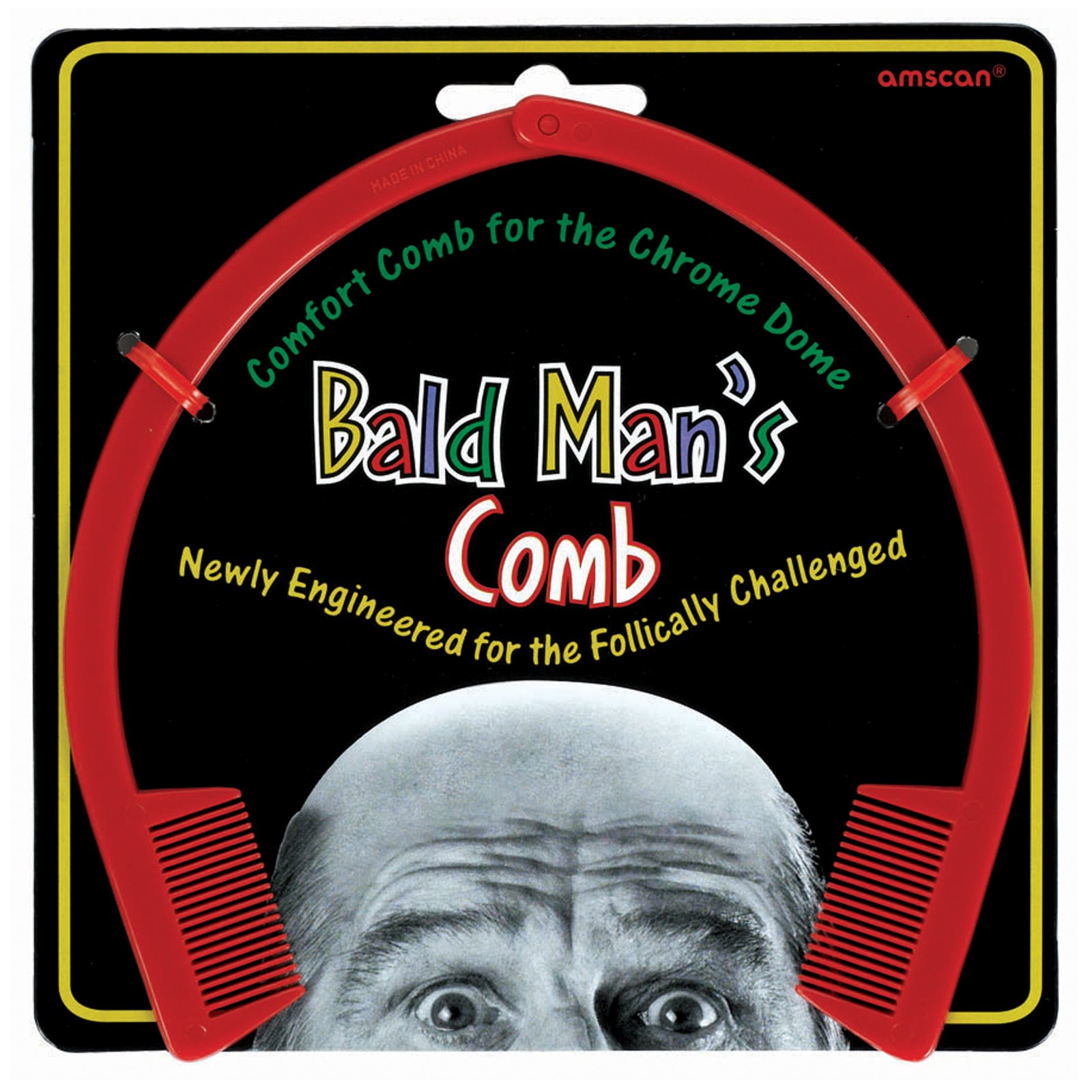 Over the Hill Bald Man's Comb - Click Image to Close