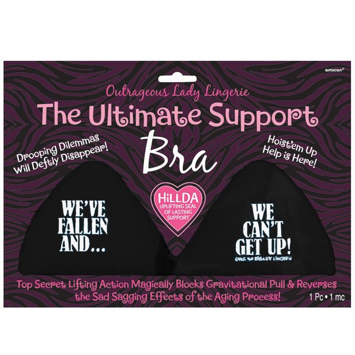 Over the Hill Support Bra - Click Image to Close