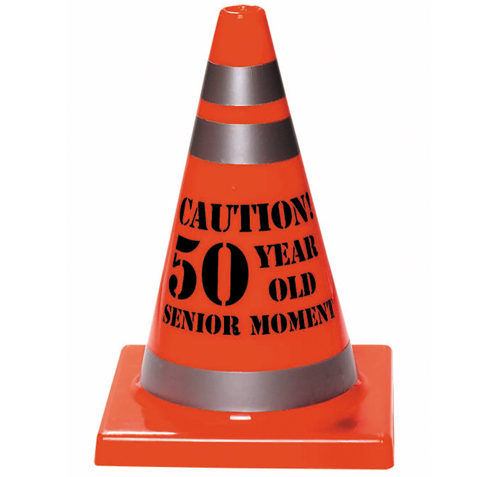 Senior Moment "50" Construction Cone - Click Image to Close