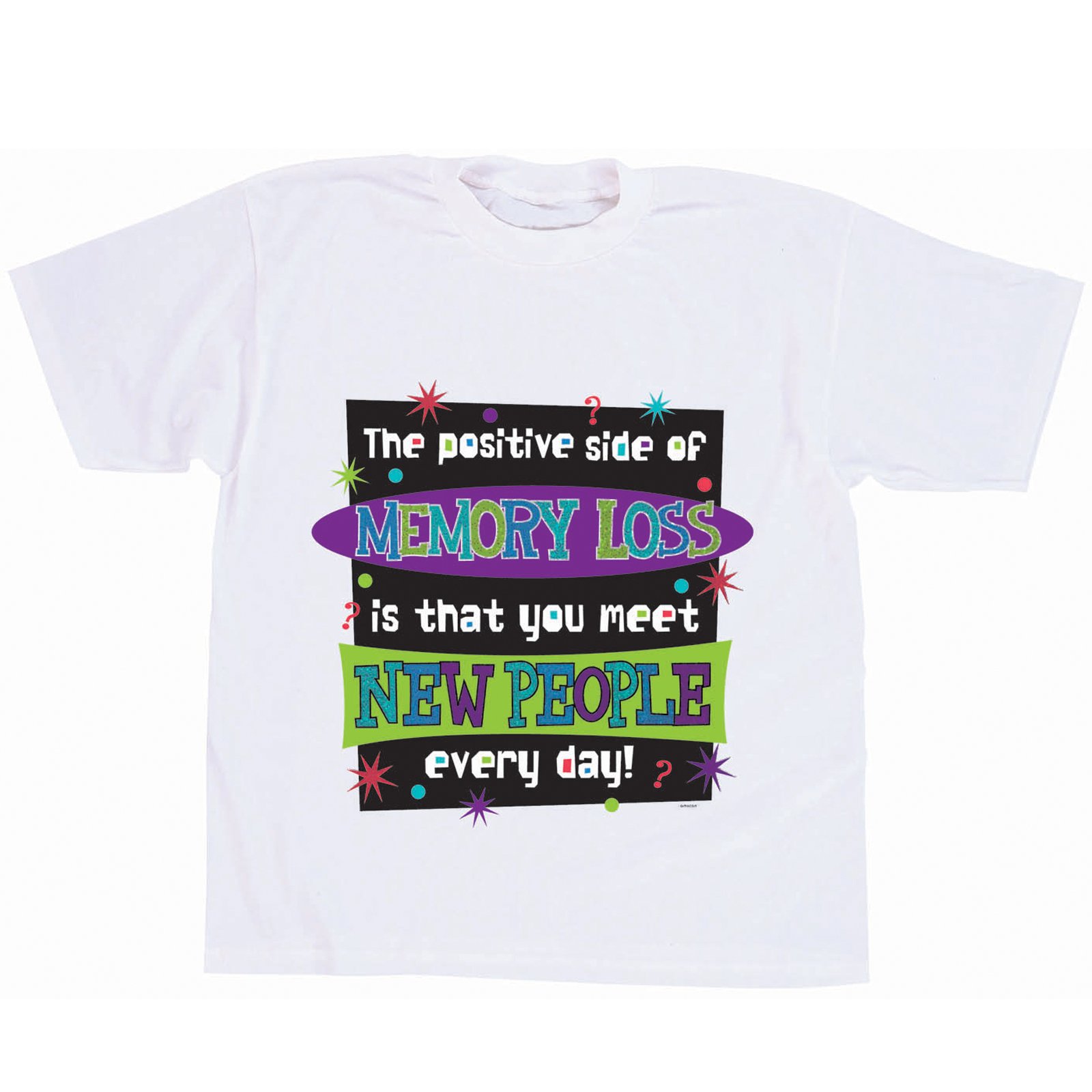 Over the Hill Memory Loss Adult T-Shirt