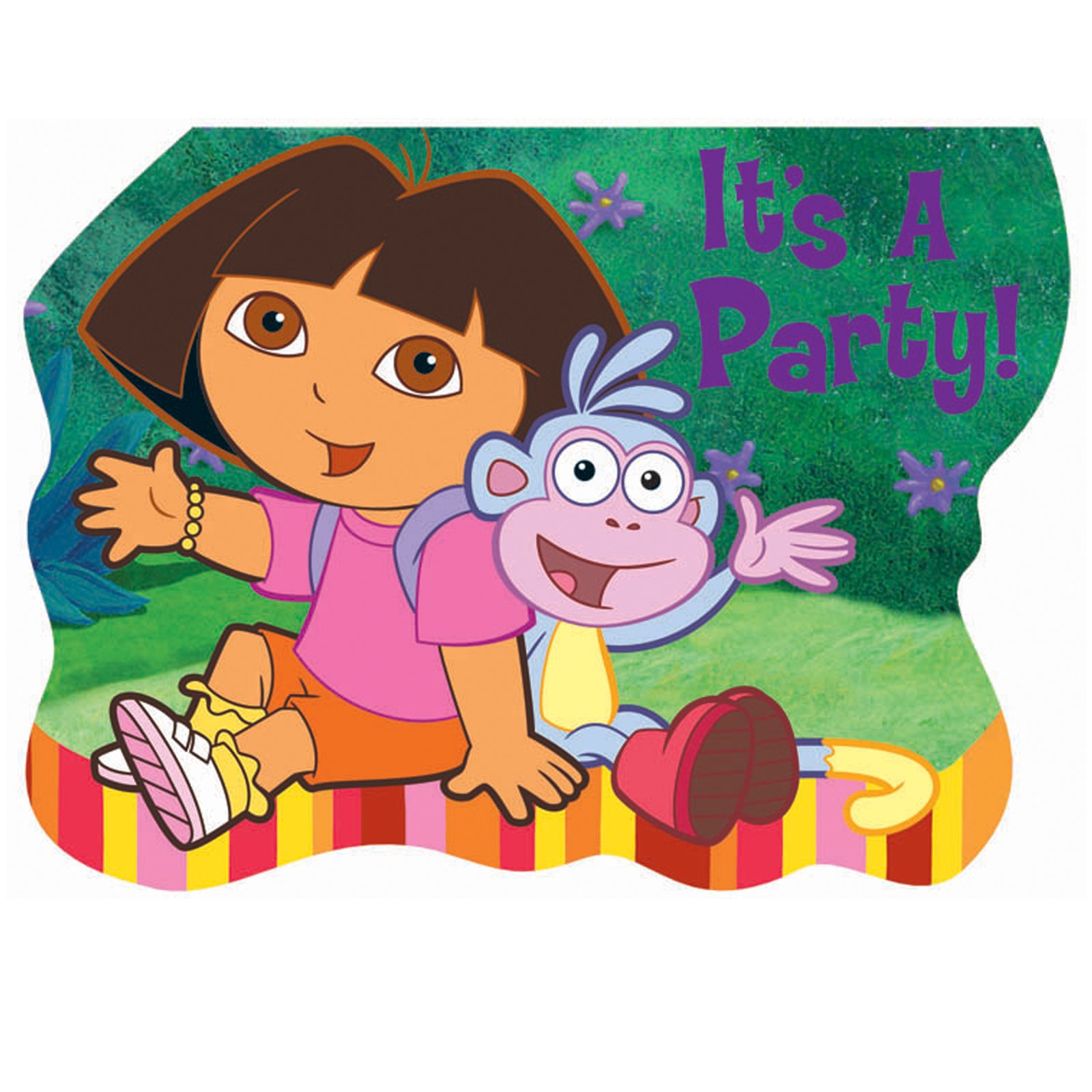 Dora and Friends Invitations (8 count)