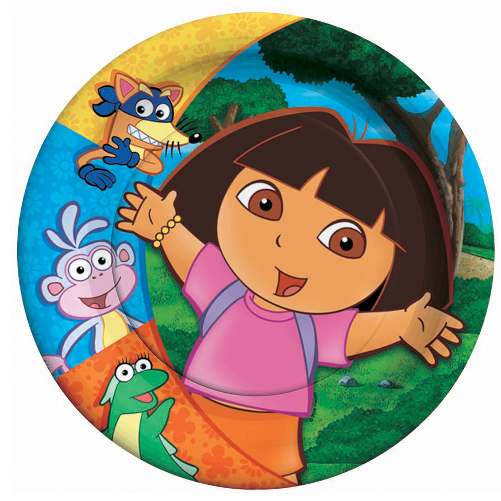 Dora and Friends Dessert Plates (8 count)