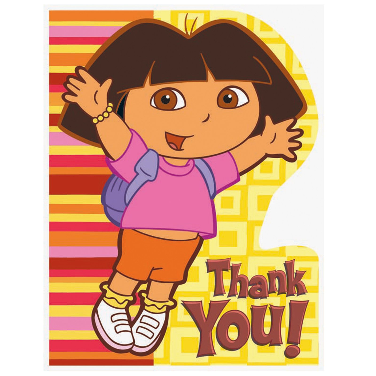 Dora and Friends Thank You Cards (8 count)