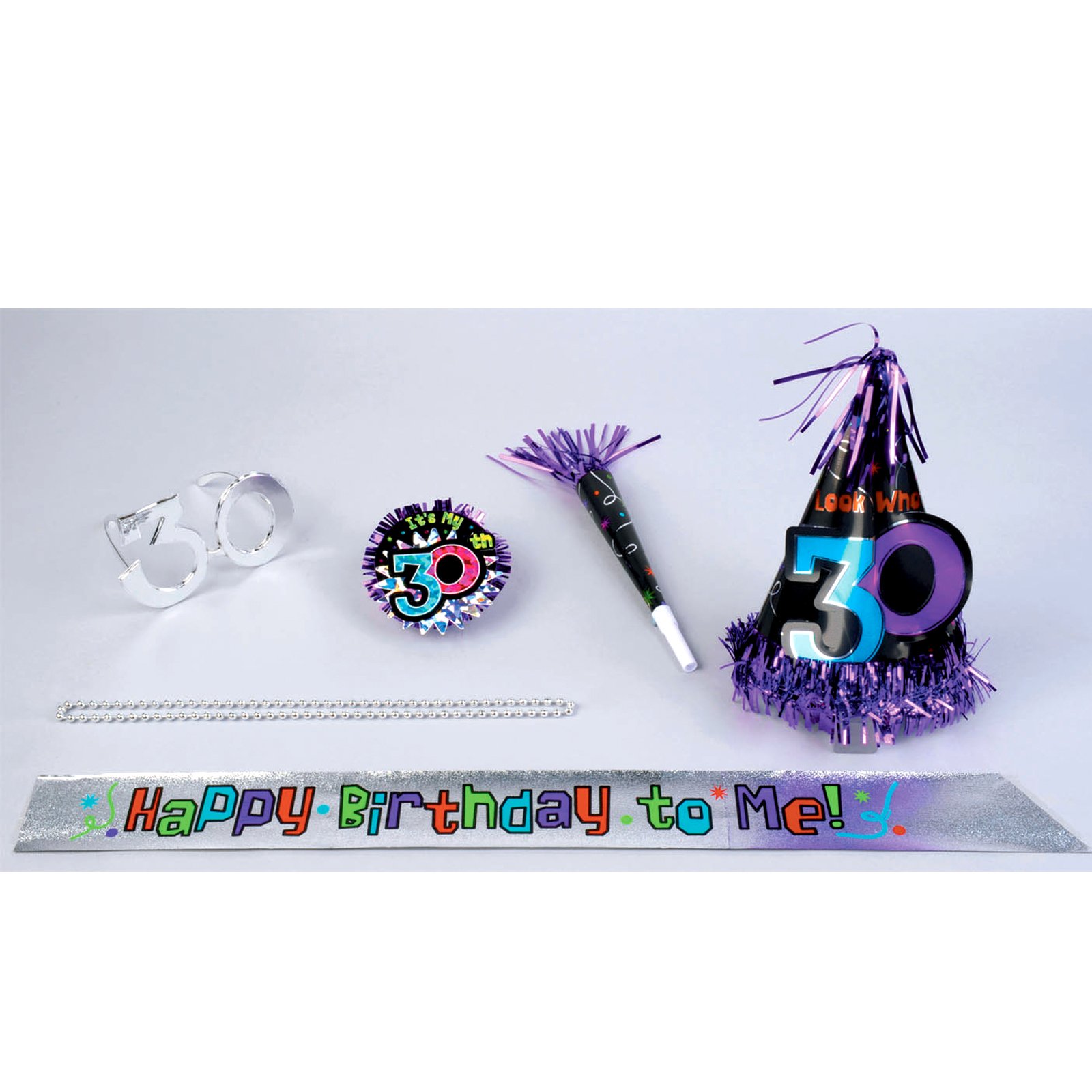 All In One 30 Birthday Party Kit - Click Image to Close