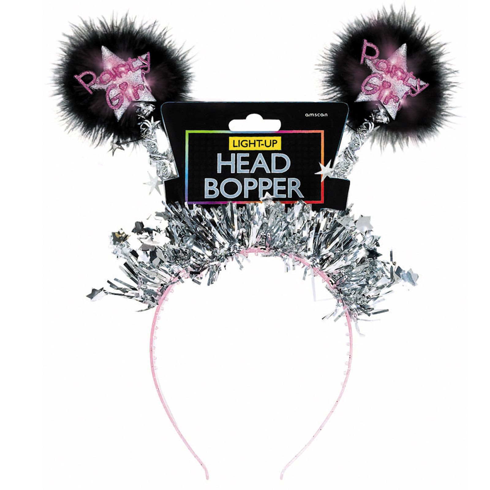 Party Girl Light Up Head Bopper - Click Image to Close