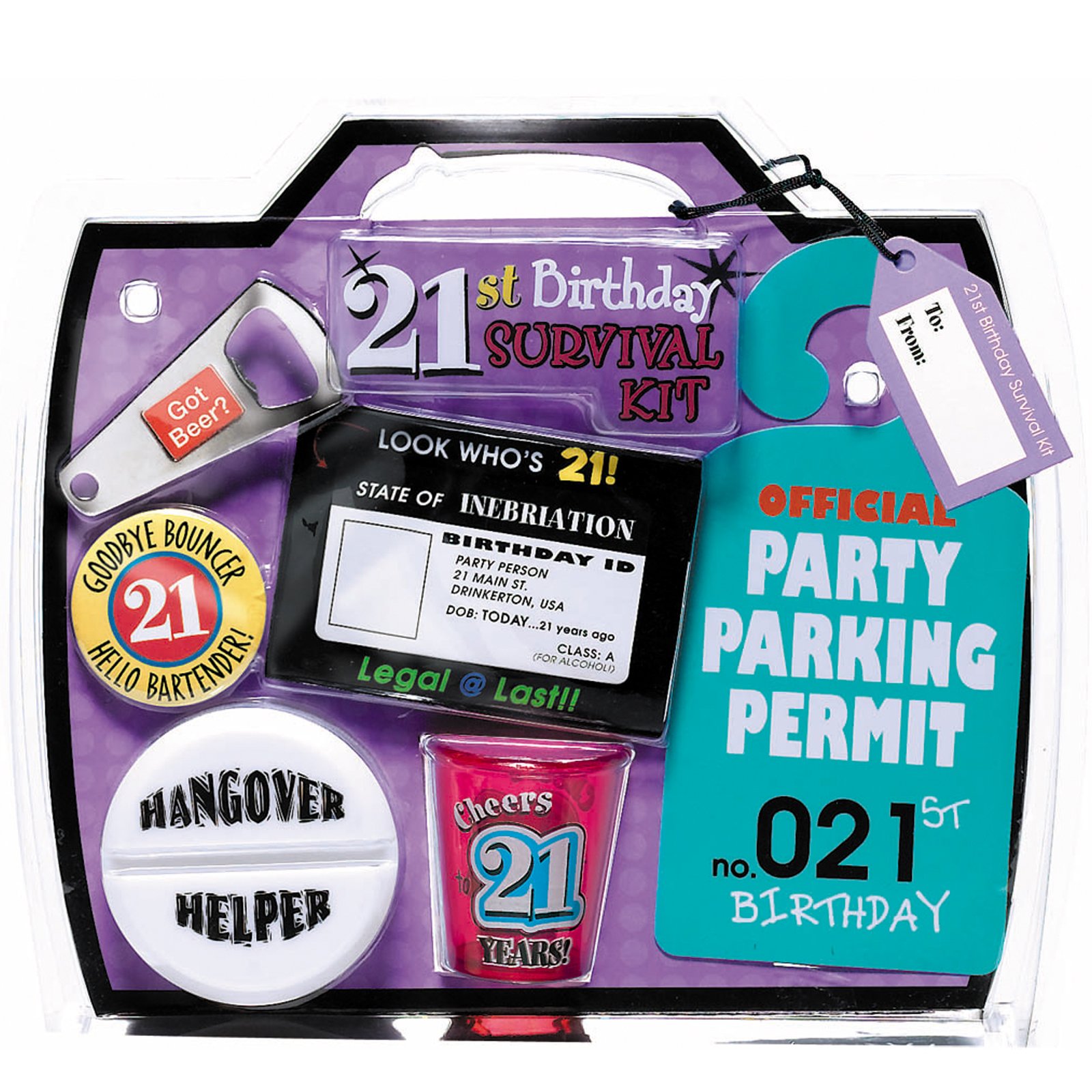 21st Birthday Survival Kit - Click Image to Close