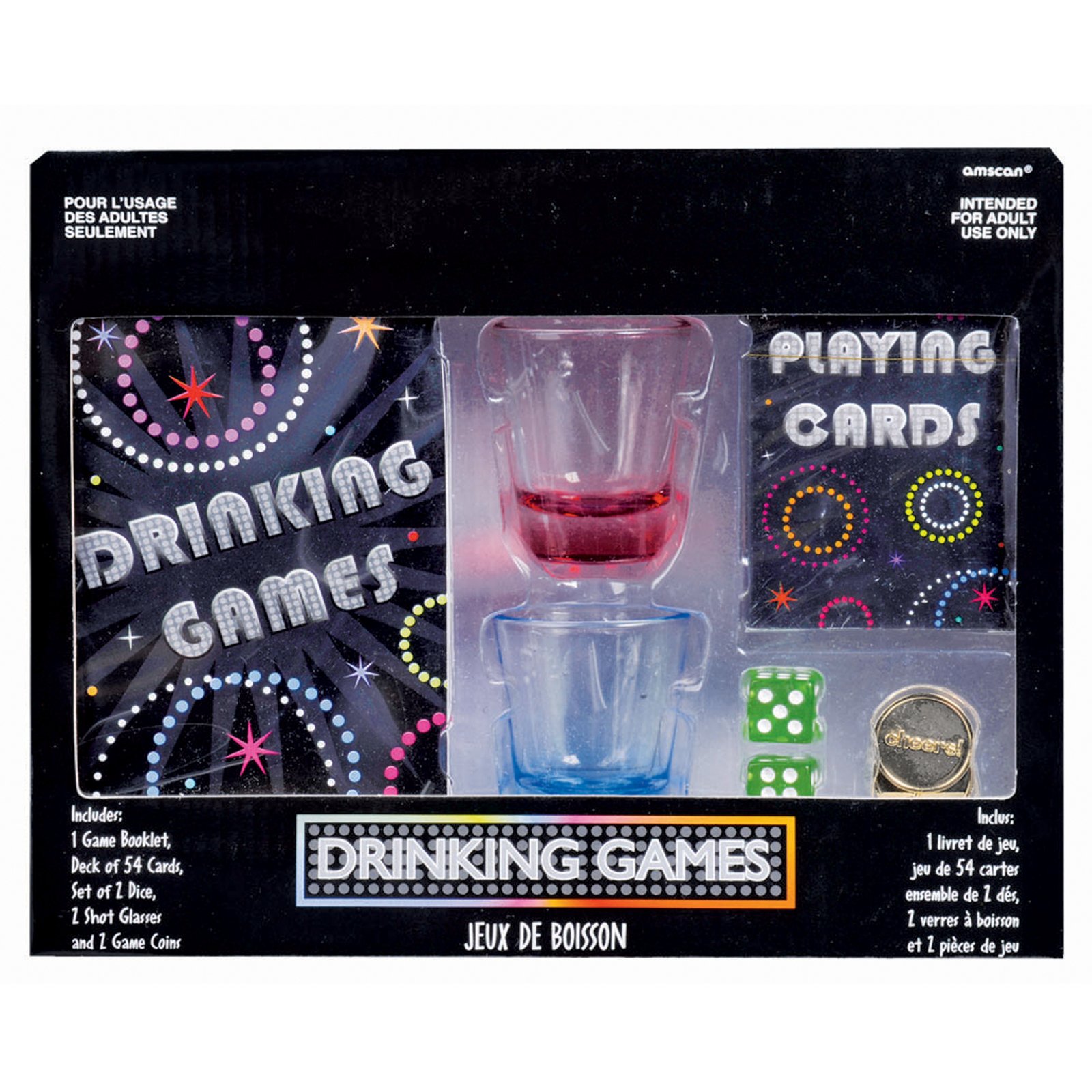 Adult Drinking Games Set