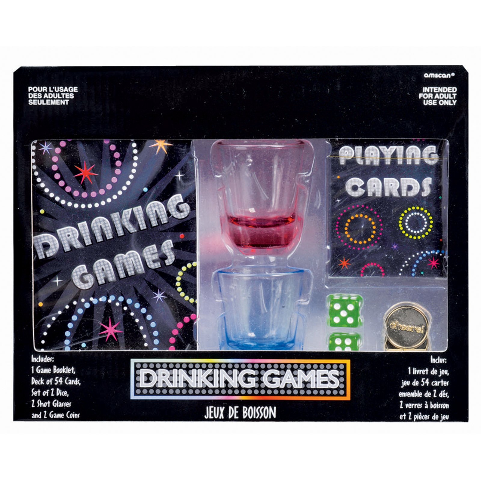 Adult Drinking Games Set - Click Image to Close