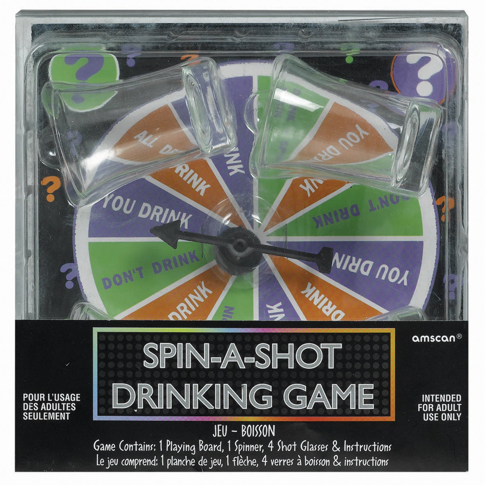 Adult Spin-A-Shot Drinking Game