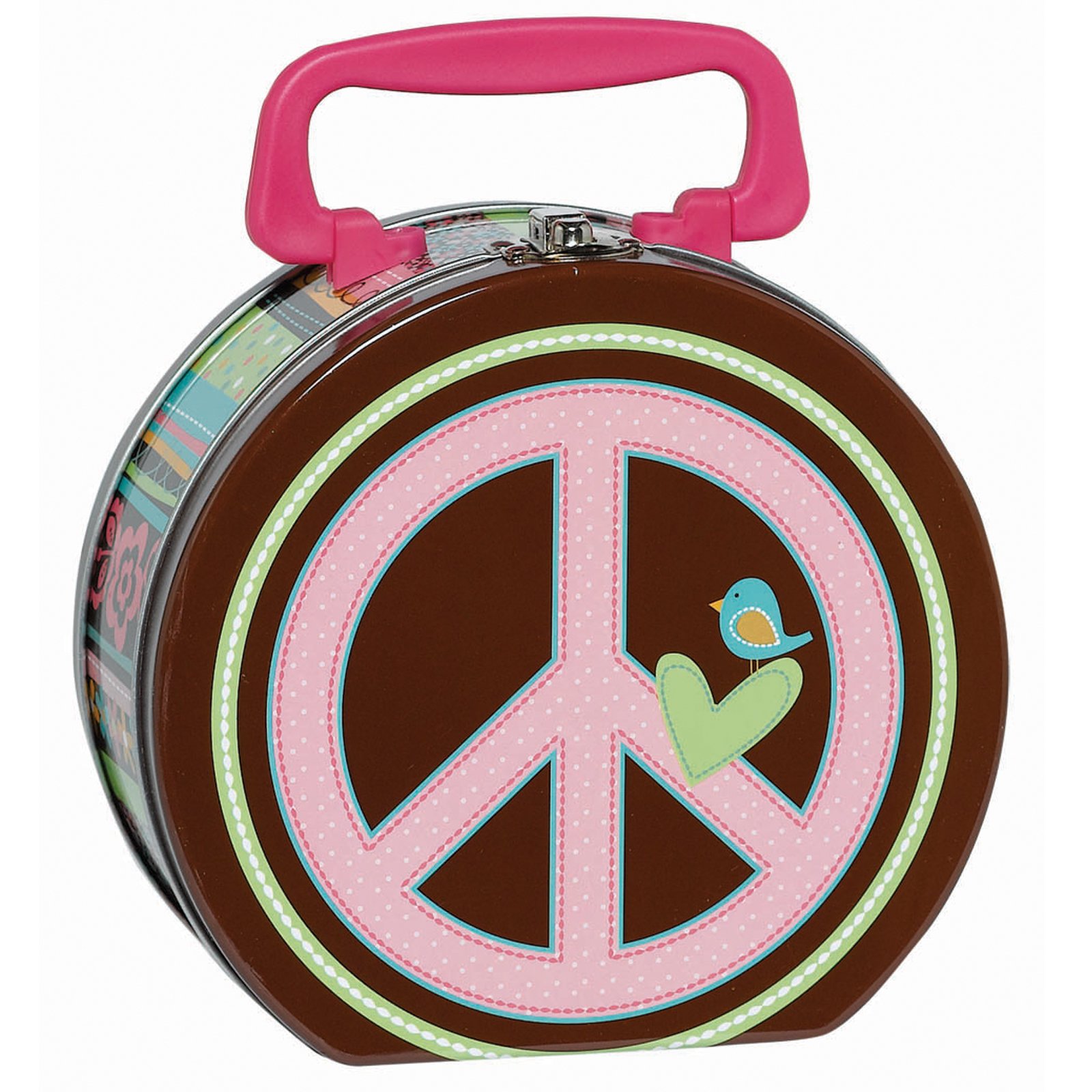 Hippie Chick Tin Box Carry All - Click Image to Close