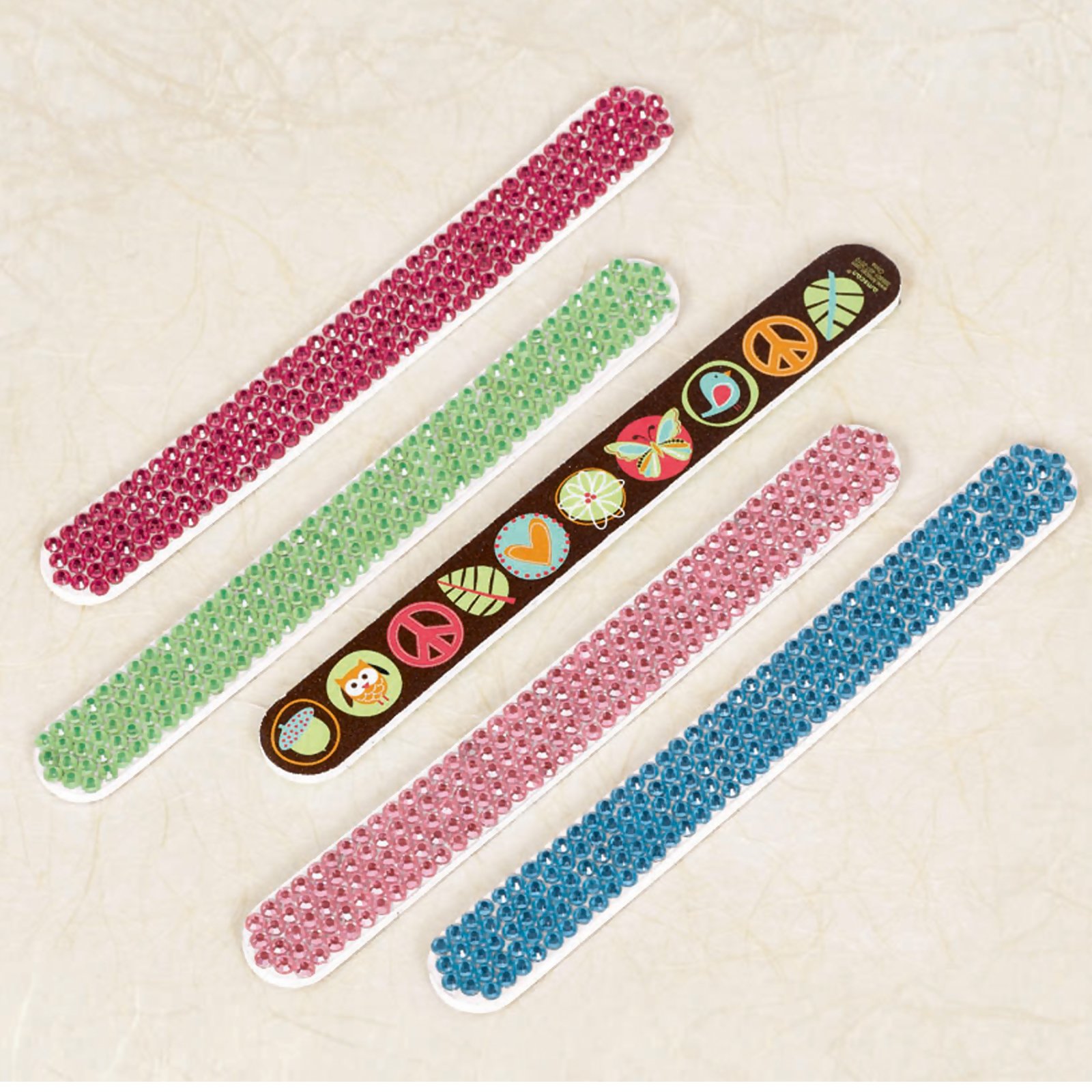 Hippie Chick Nail File Assorted - Click Image to Close