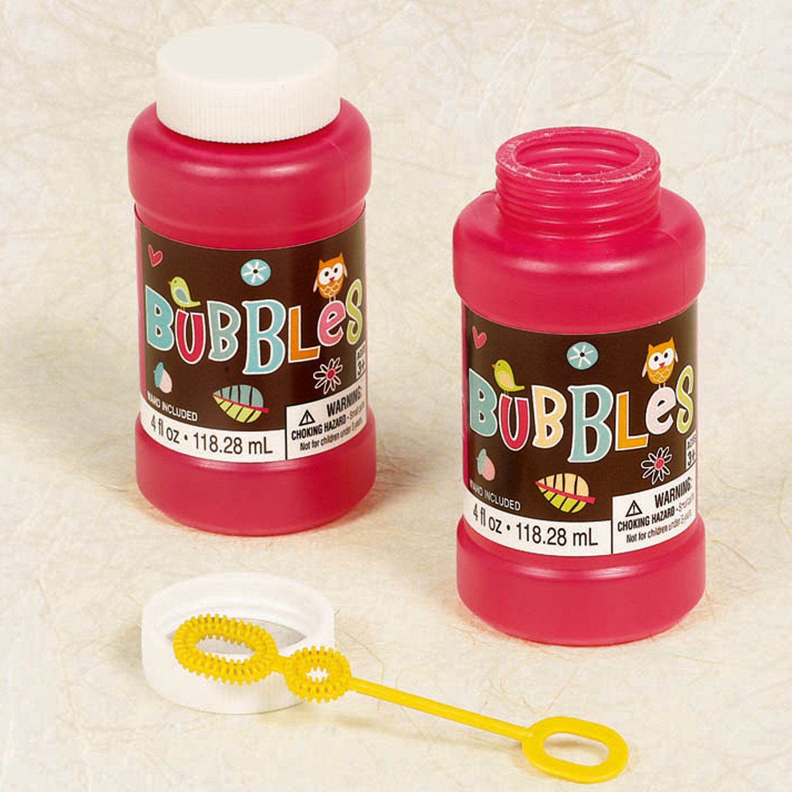 Hippie Chick Bubble Bottle (1 count) - Click Image to Close