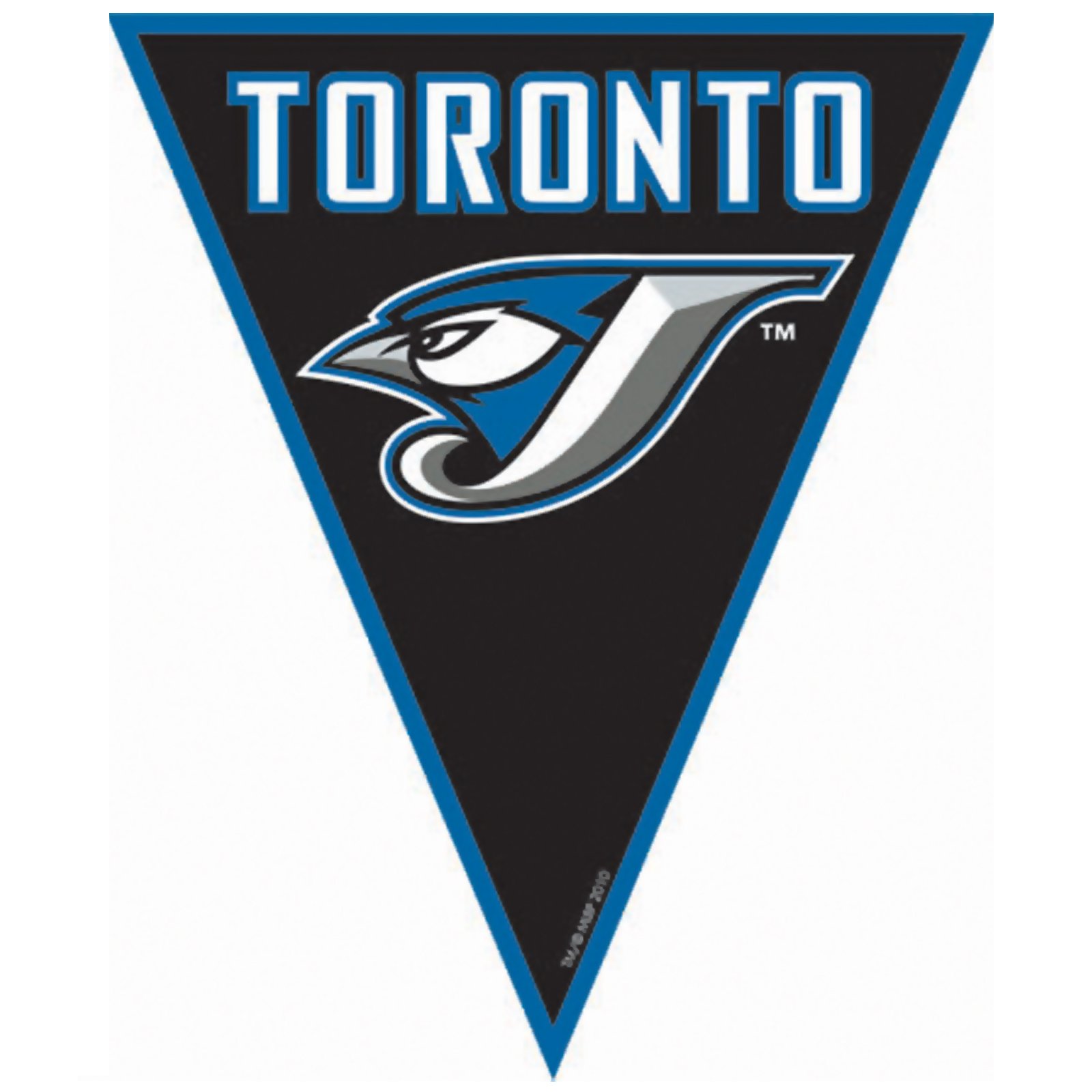 Toronto Blue Jays Baseball - 12&#39; Pennant Banner - Click Image to Close