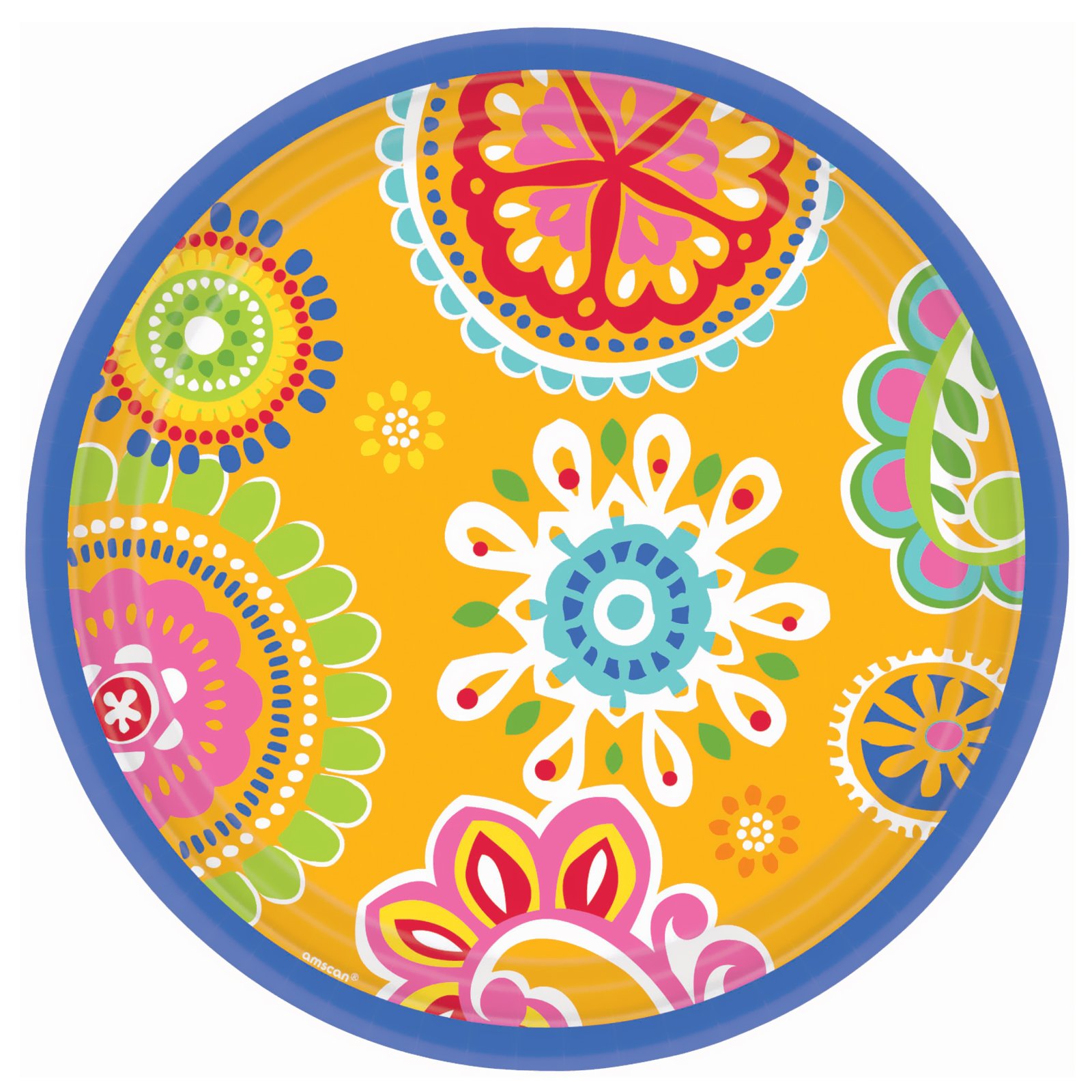 Cool Splash Banquet Dinner Plates (8 count) - Click Image to Close