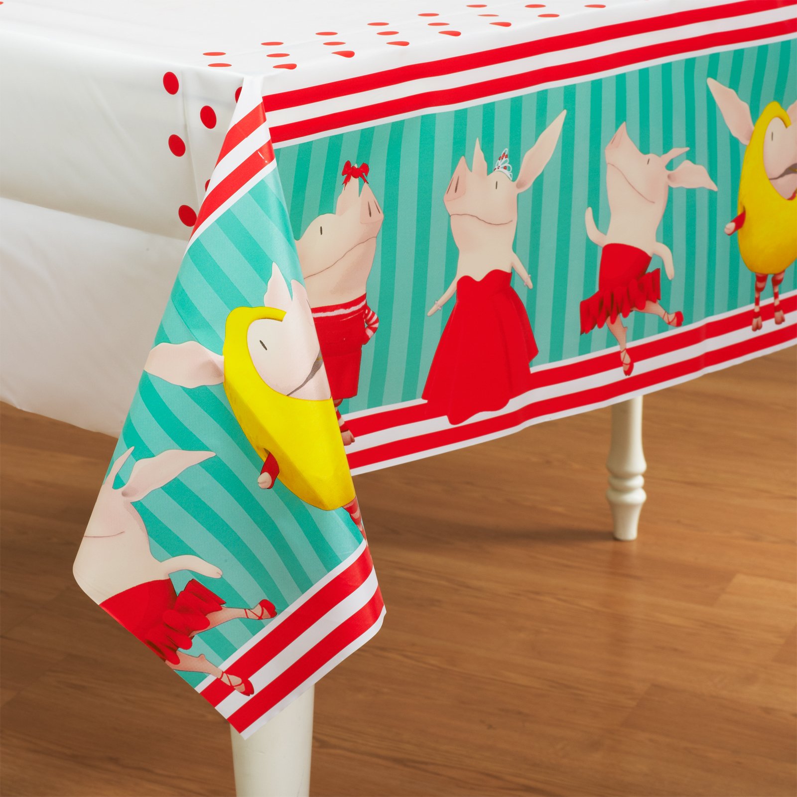 Olivia Plastic Tablecover - Click Image to Close