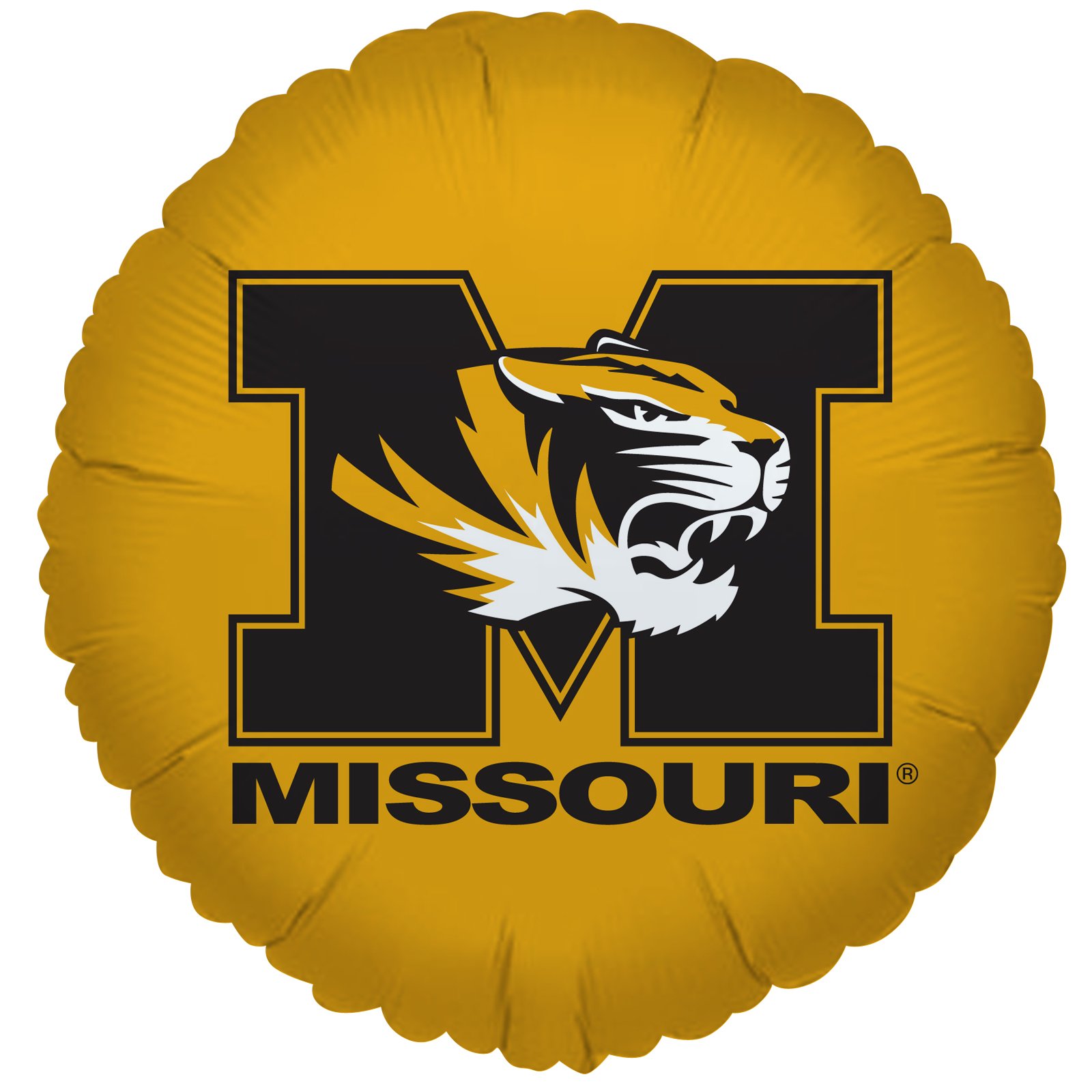 Missouri Tigers - 18&quot; Foil Balloon - Click Image to Close