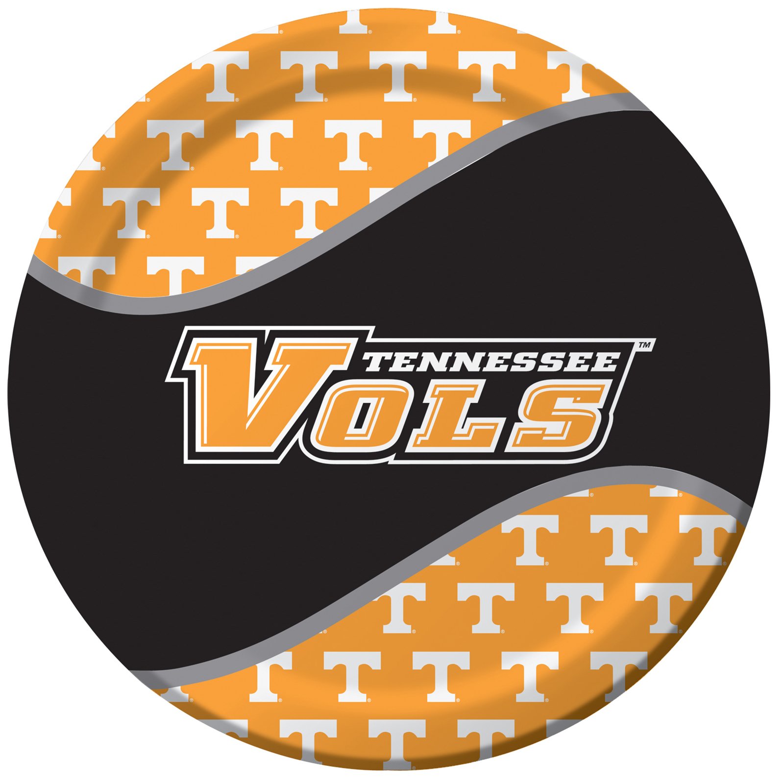 Tennessee Volunteers - Dinner Plates (8 count) - Click Image to Close