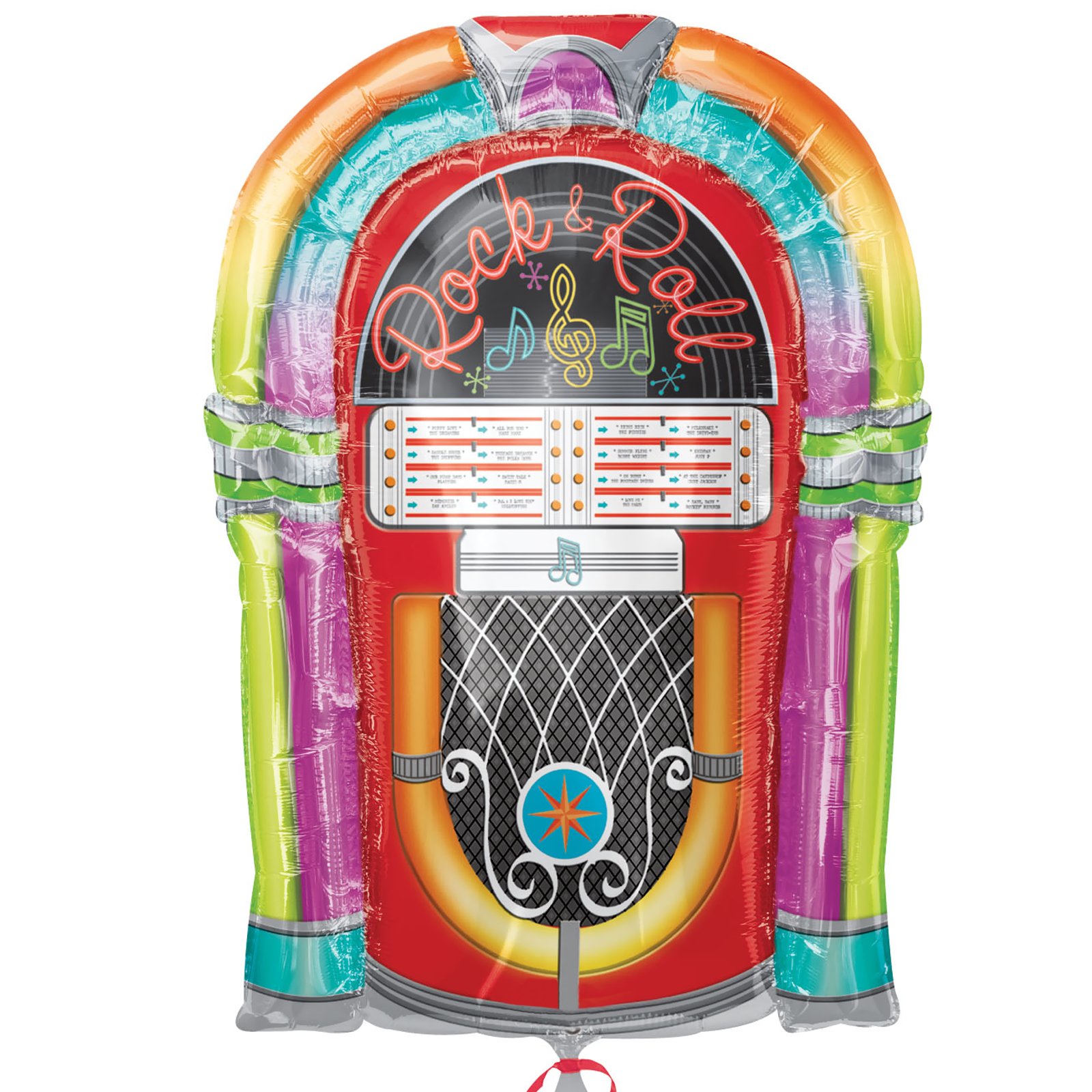 1950's Rock & Roll Jukebox - Jumbo Foil Balloon